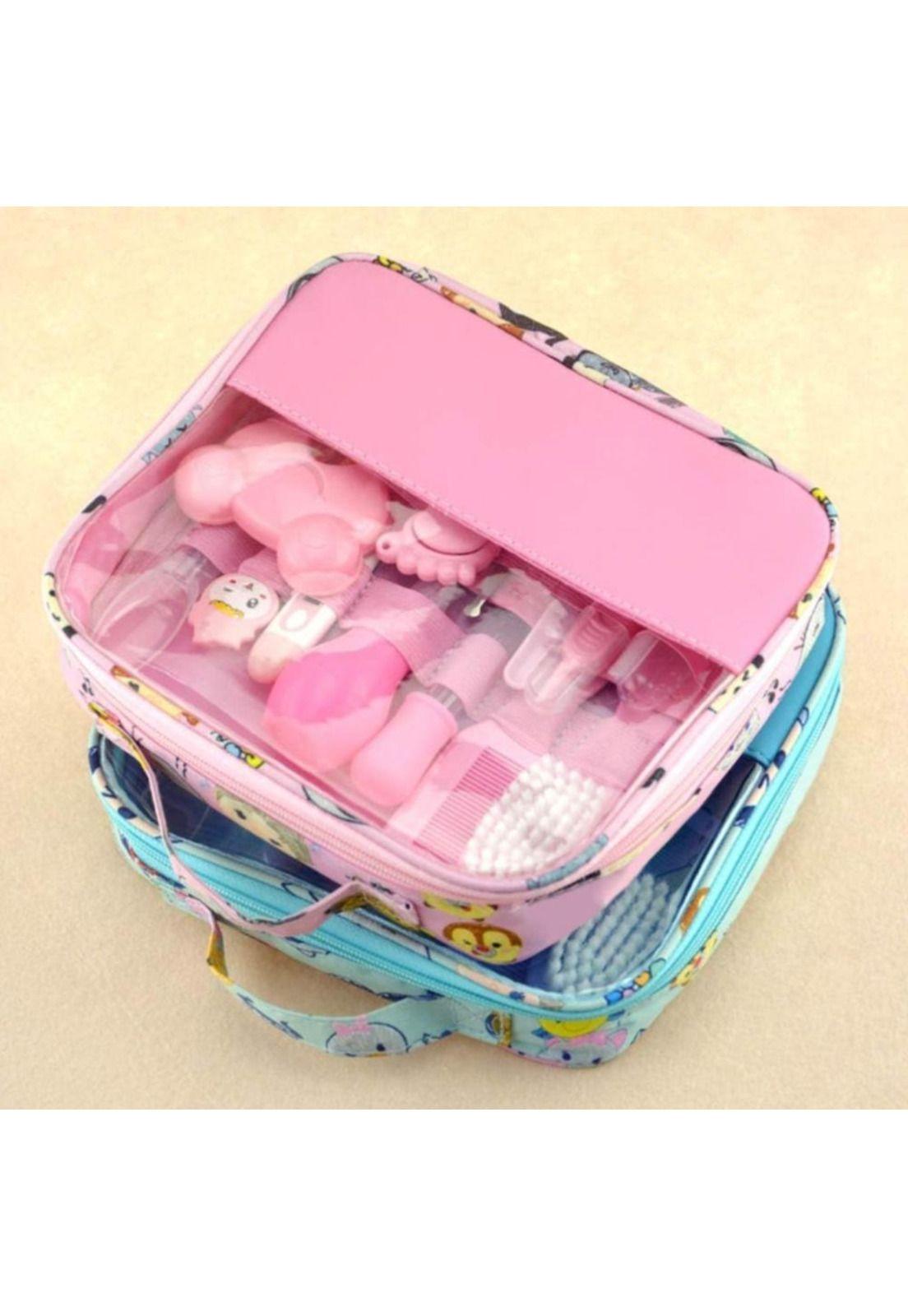 Kit de Higiene y Cuidado para Bebé 13 Piezas Seguro Portátil-6
