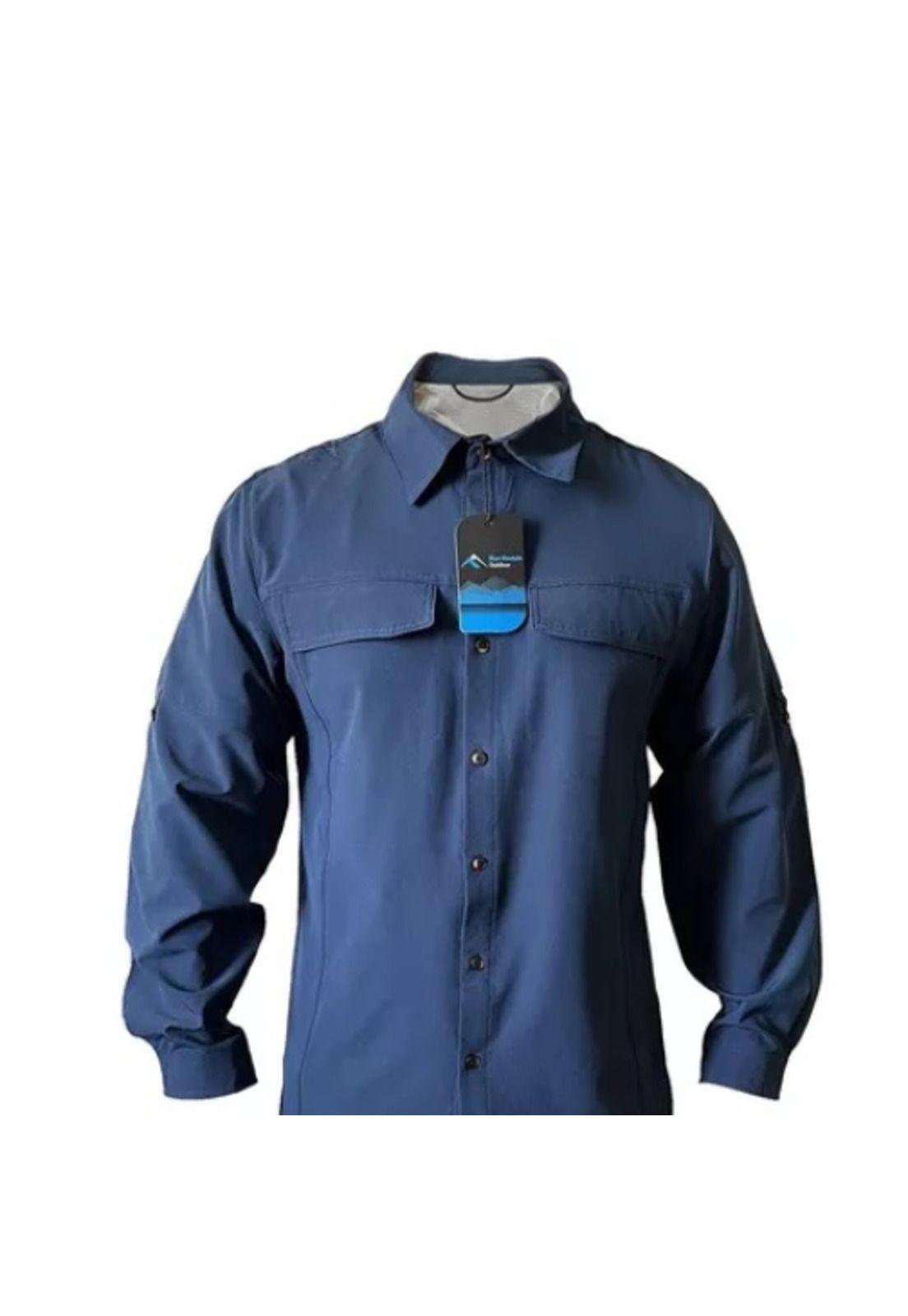 Camisa Hombre  Con Proteccion Uv Trekking Ripstop-4