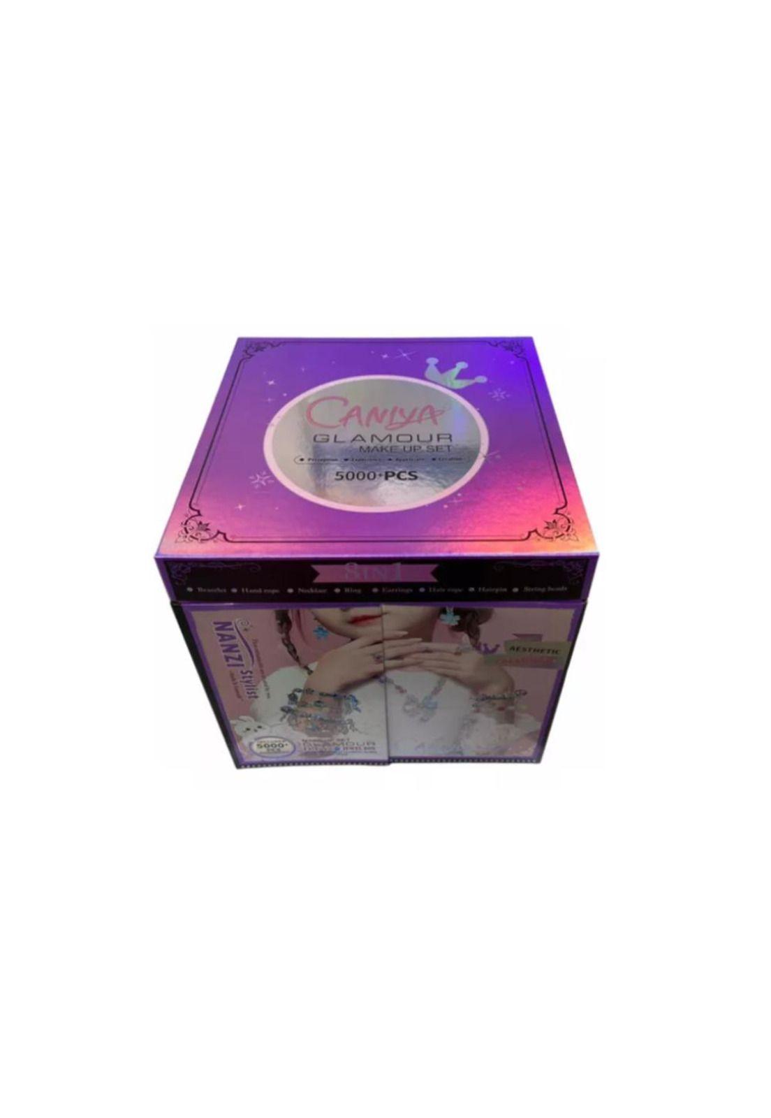 Kit Para Crear Pulseras Armar Collares Anillos Niñas 5000pcs-5