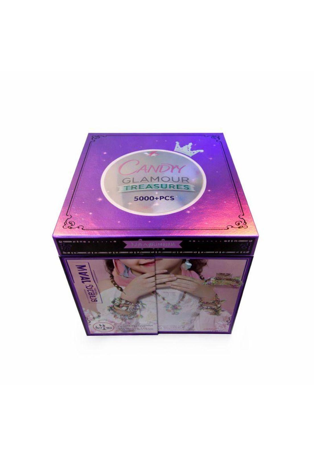 Kit Para Crear Pulseras Armar Collares Anillos Niñas 5000pcs-6