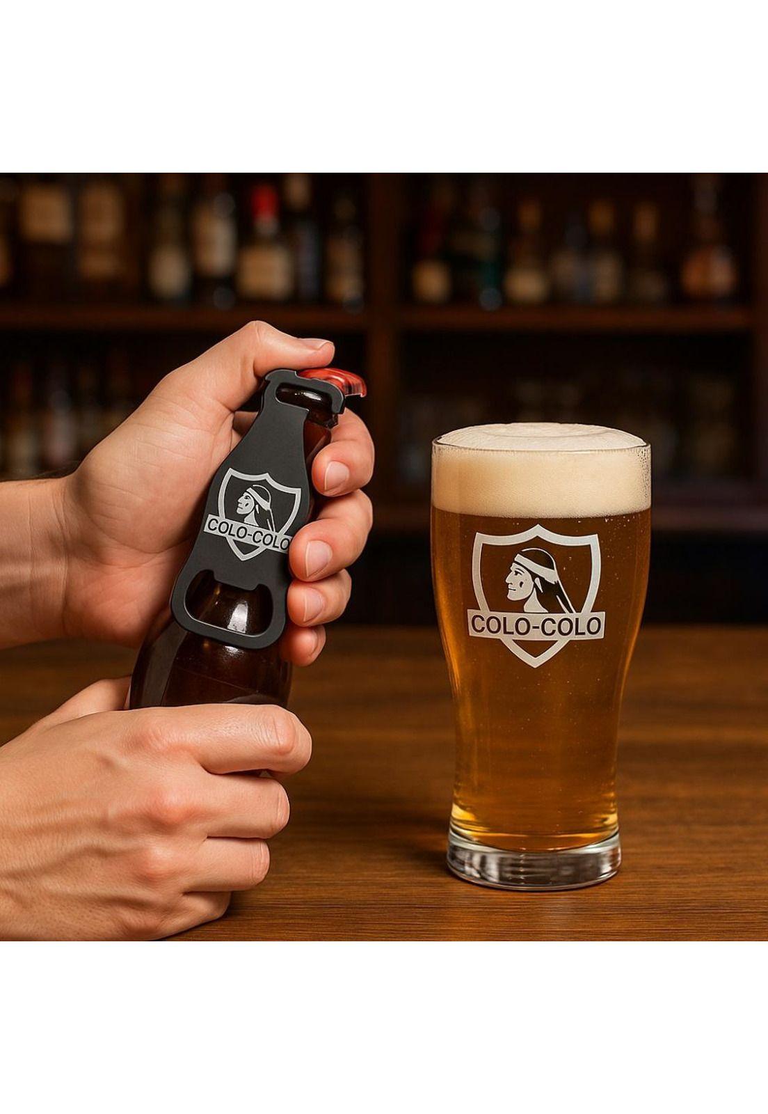 Set Vaso y Destapador Colo Colo Oficial Regalo Hincha-2