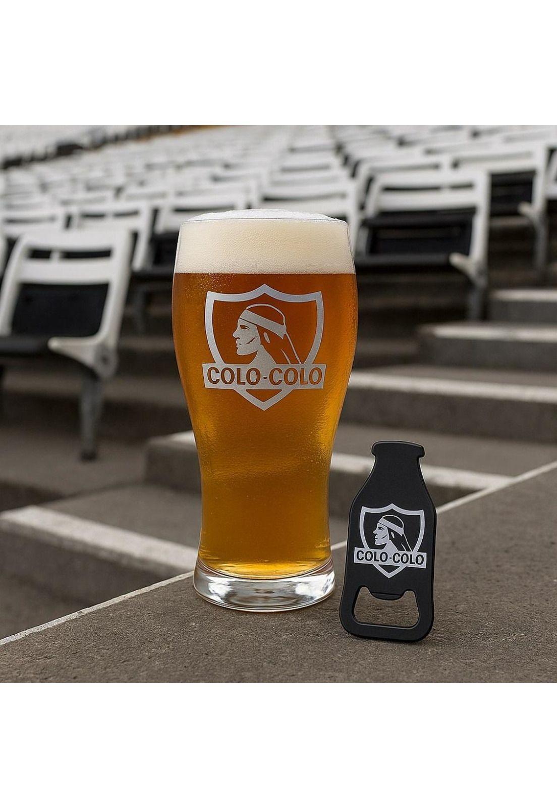 Set Vaso y Destapador Colo Colo Oficial Regalo Hincha-7