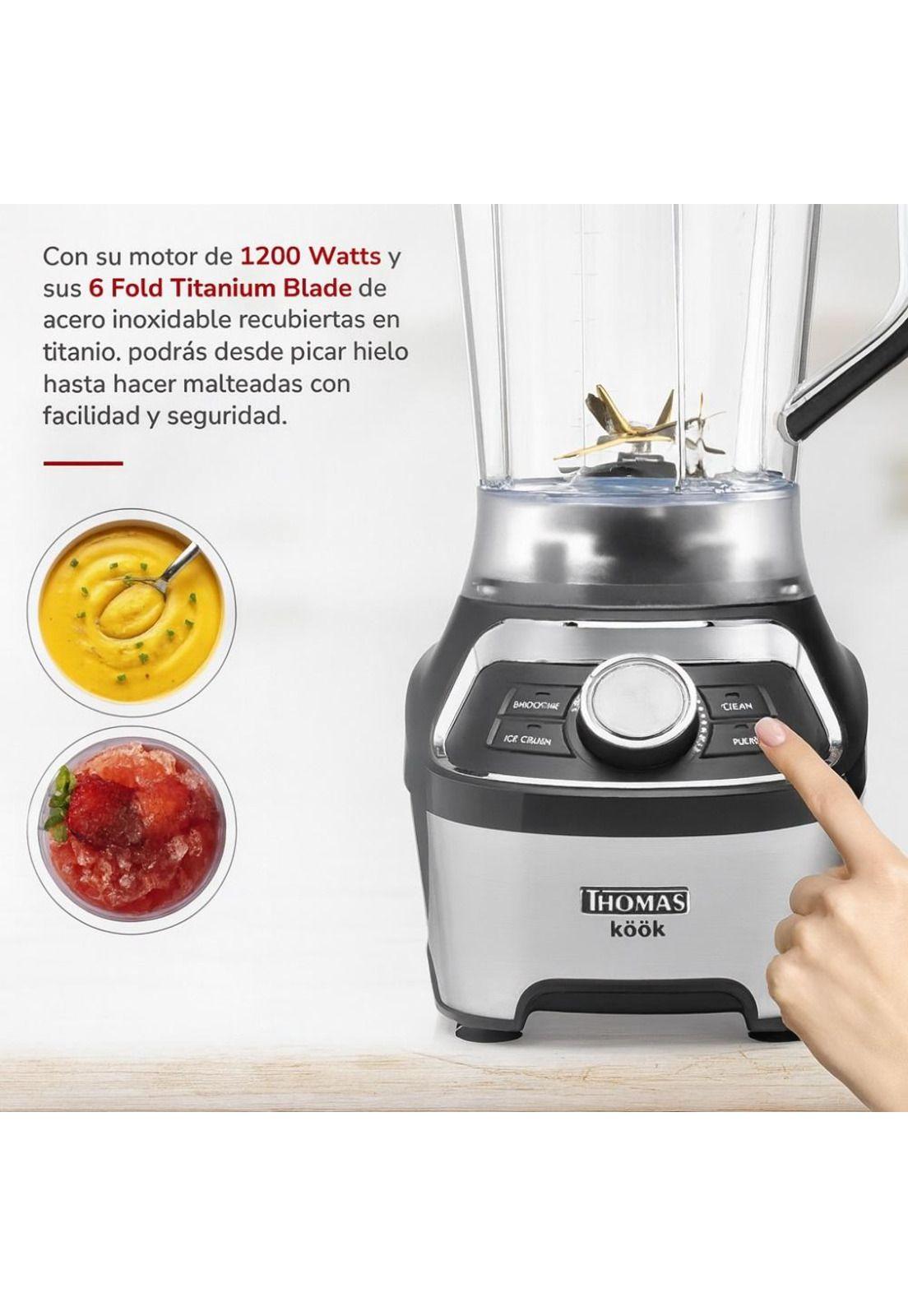 Licuadora Köök Pro TH-790D 1,5HP Alta Potencia Industrial-2