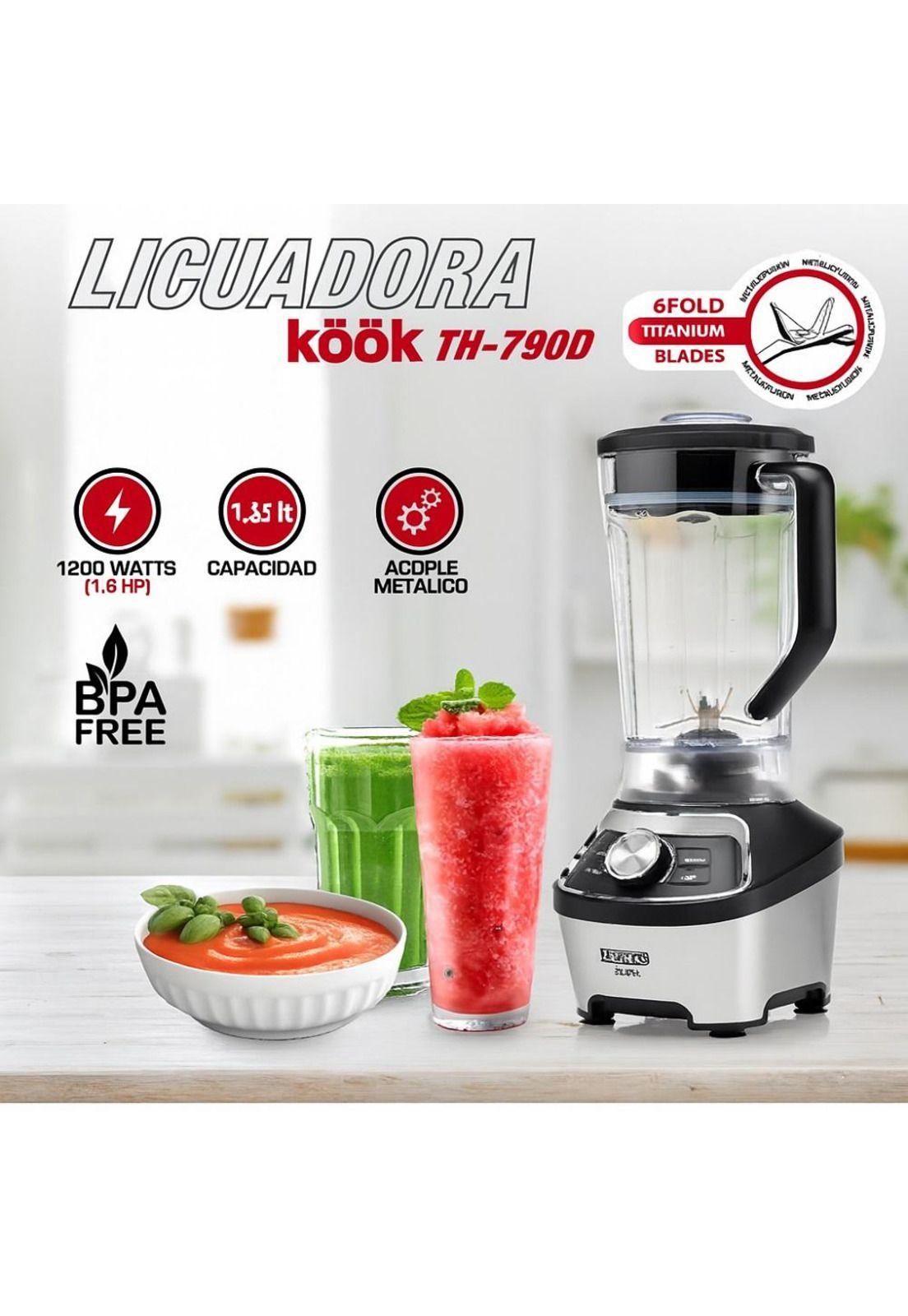 Licuadora Köök Pro TH-790D 1,5HP Alta Potencia Industrial-3