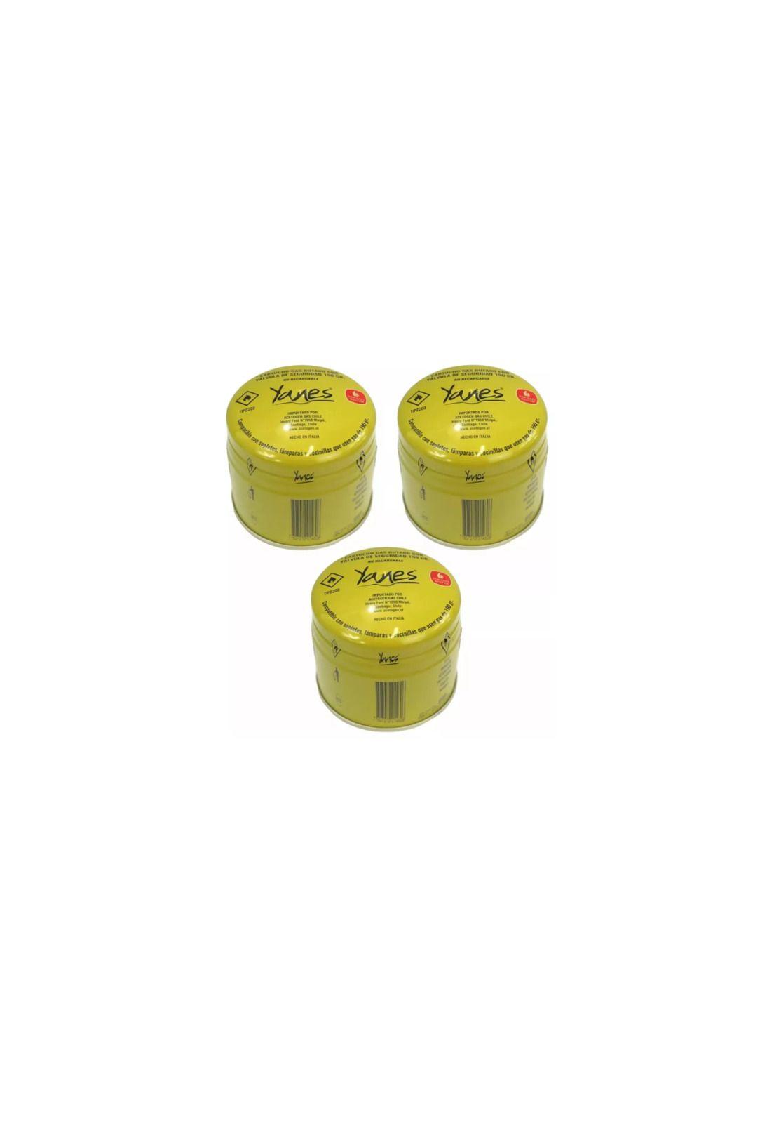 CARTUCHO GAS BUTANO YANES 190GR-1