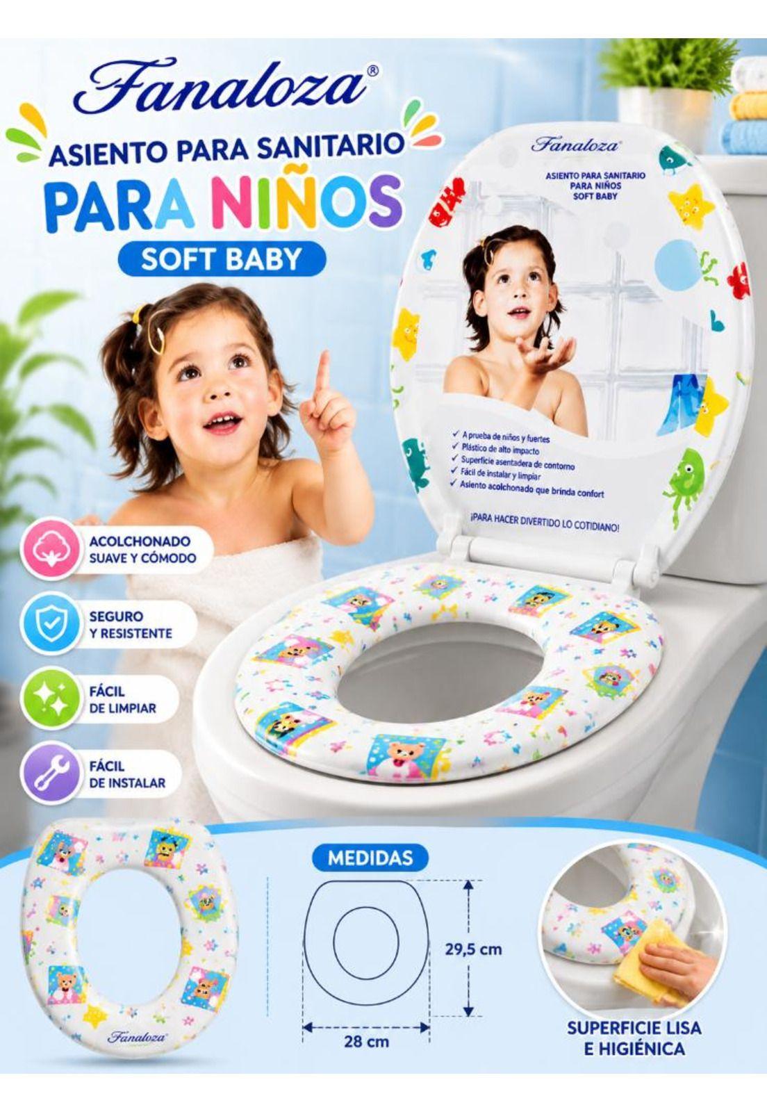 Asiento Adaptador Para Baños Wc Niños Fanaloza-4