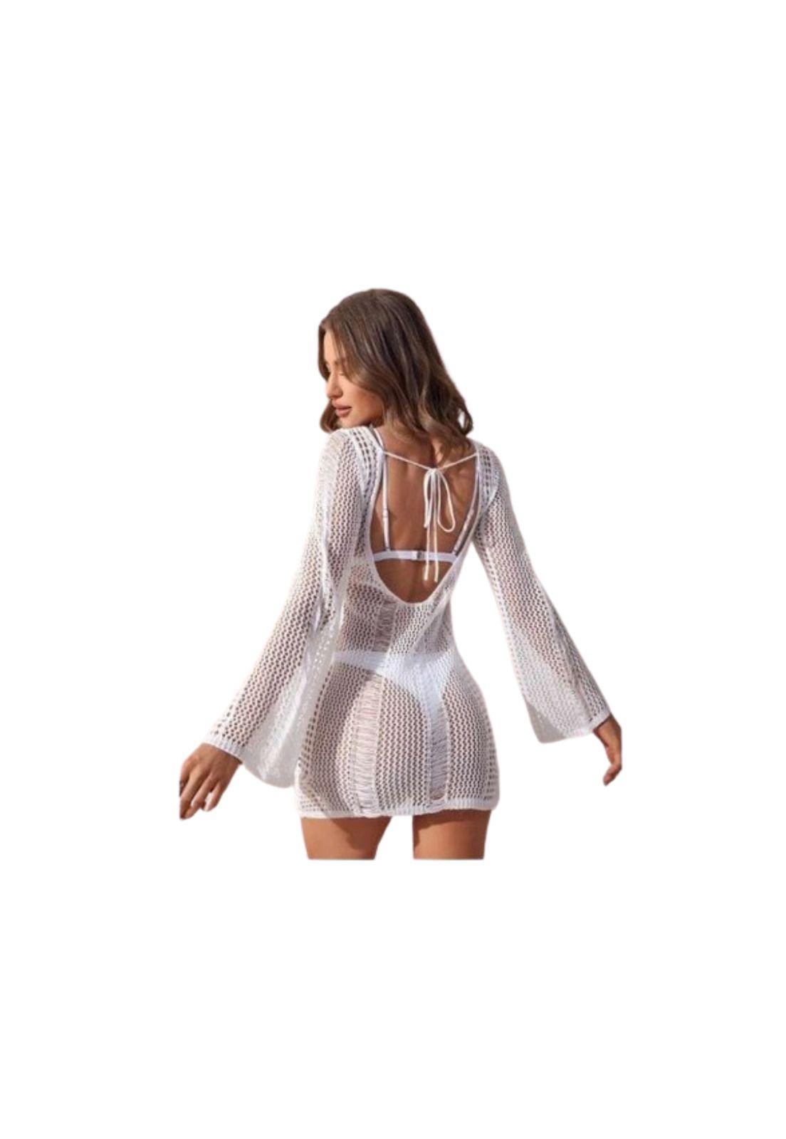 Vestido Pareo Tejido Escote Espalda-3