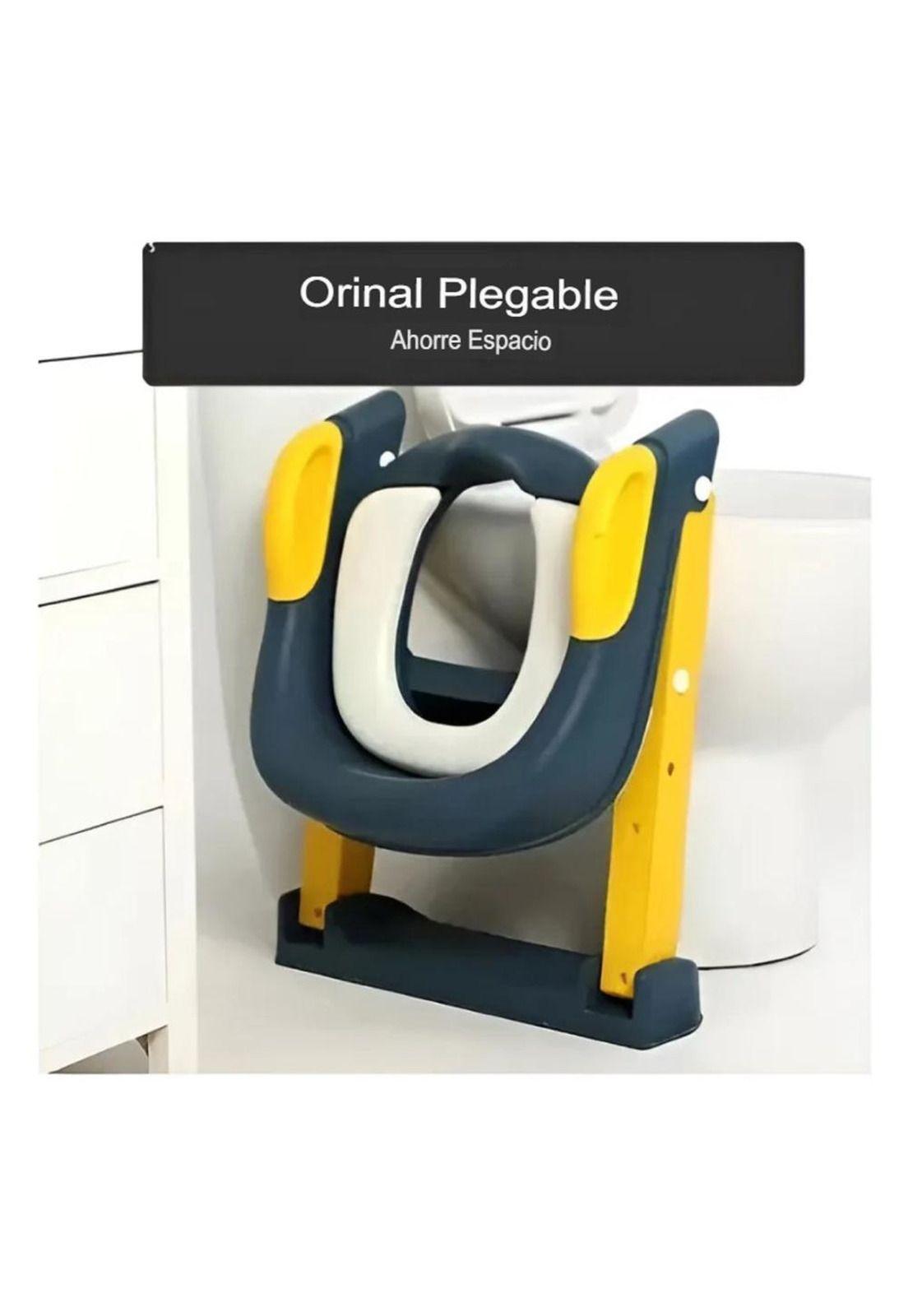 Asiento Adaptador con Escalera para Inodoro Infantil-5