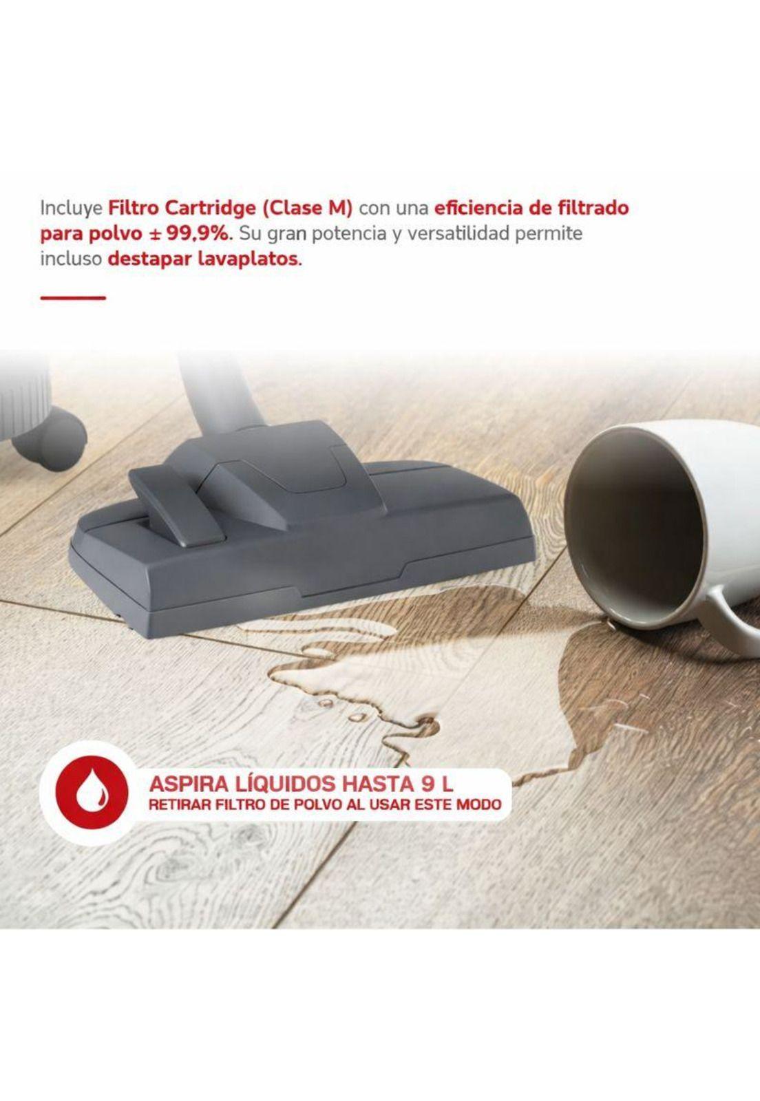 Aspiradora Junior 1516 Compacta Potente Uso Hogar-7