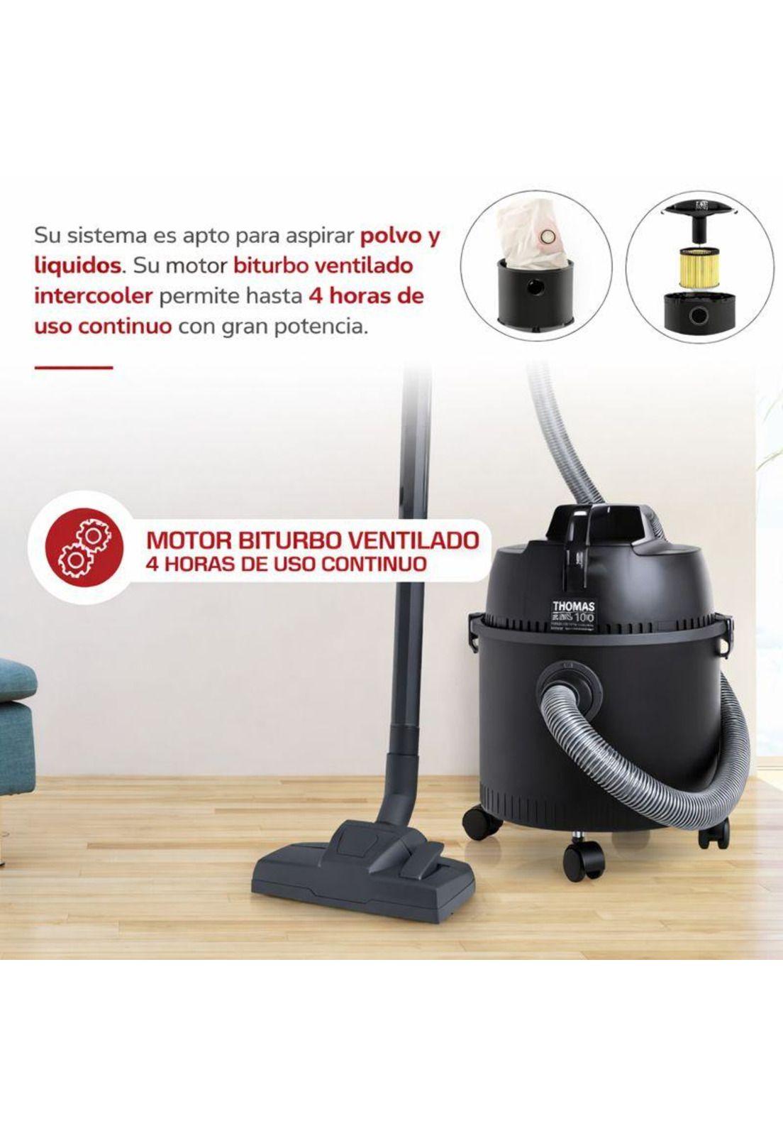 Aspiradora Junior 1516 Compacta Potente Uso Hogar-8