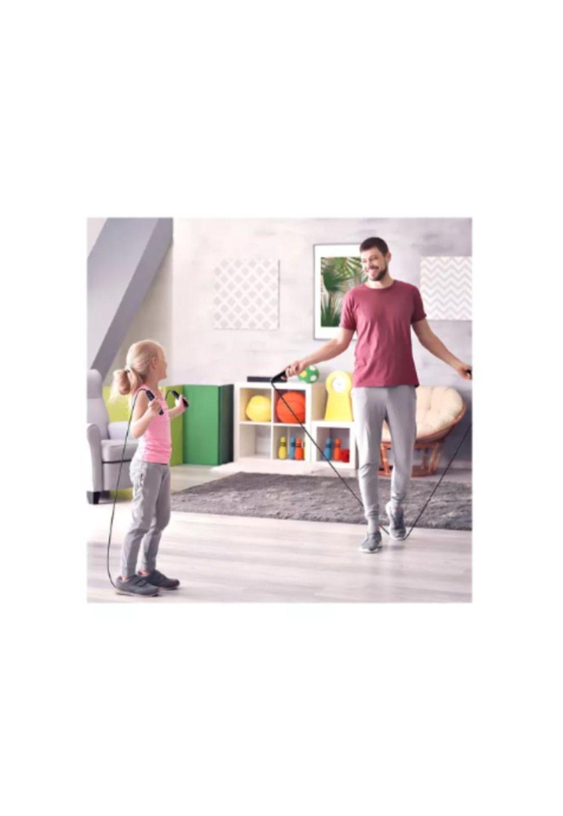 Cuerda Para Saltar Cardio Crossfit Deporte Velocidad Ajustab-7