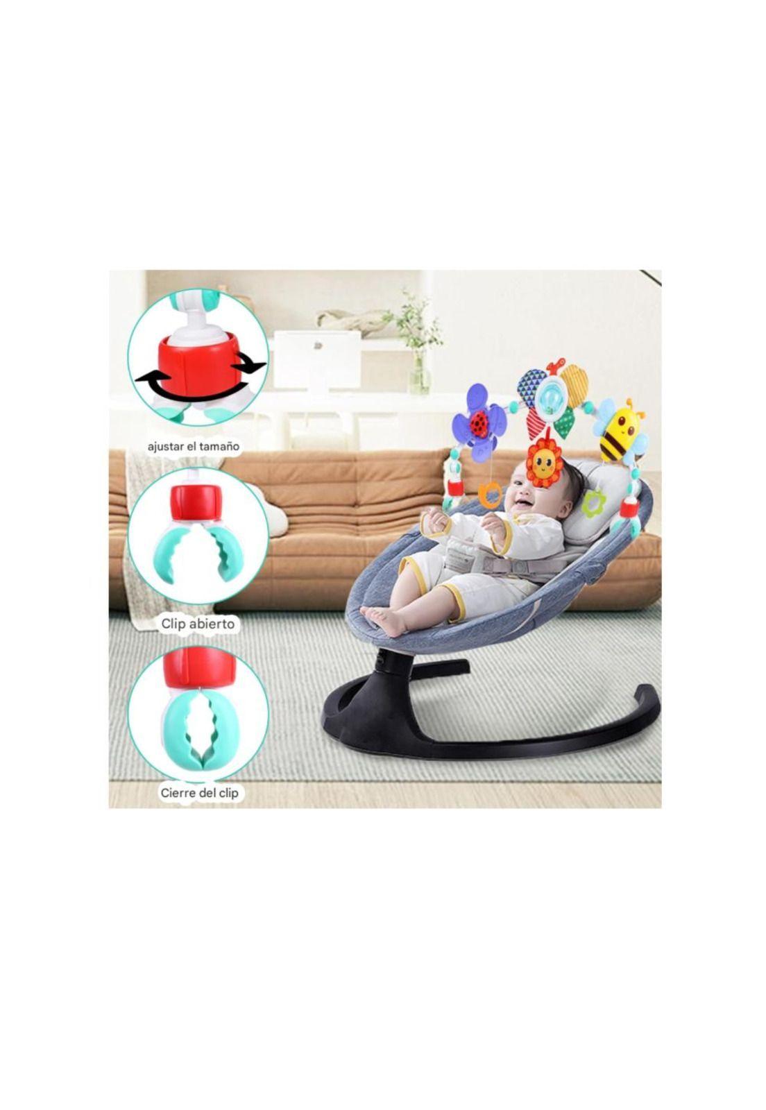 Arco Móvil Sonajero Multiuso Estimulación Para Bebe Coche-6
