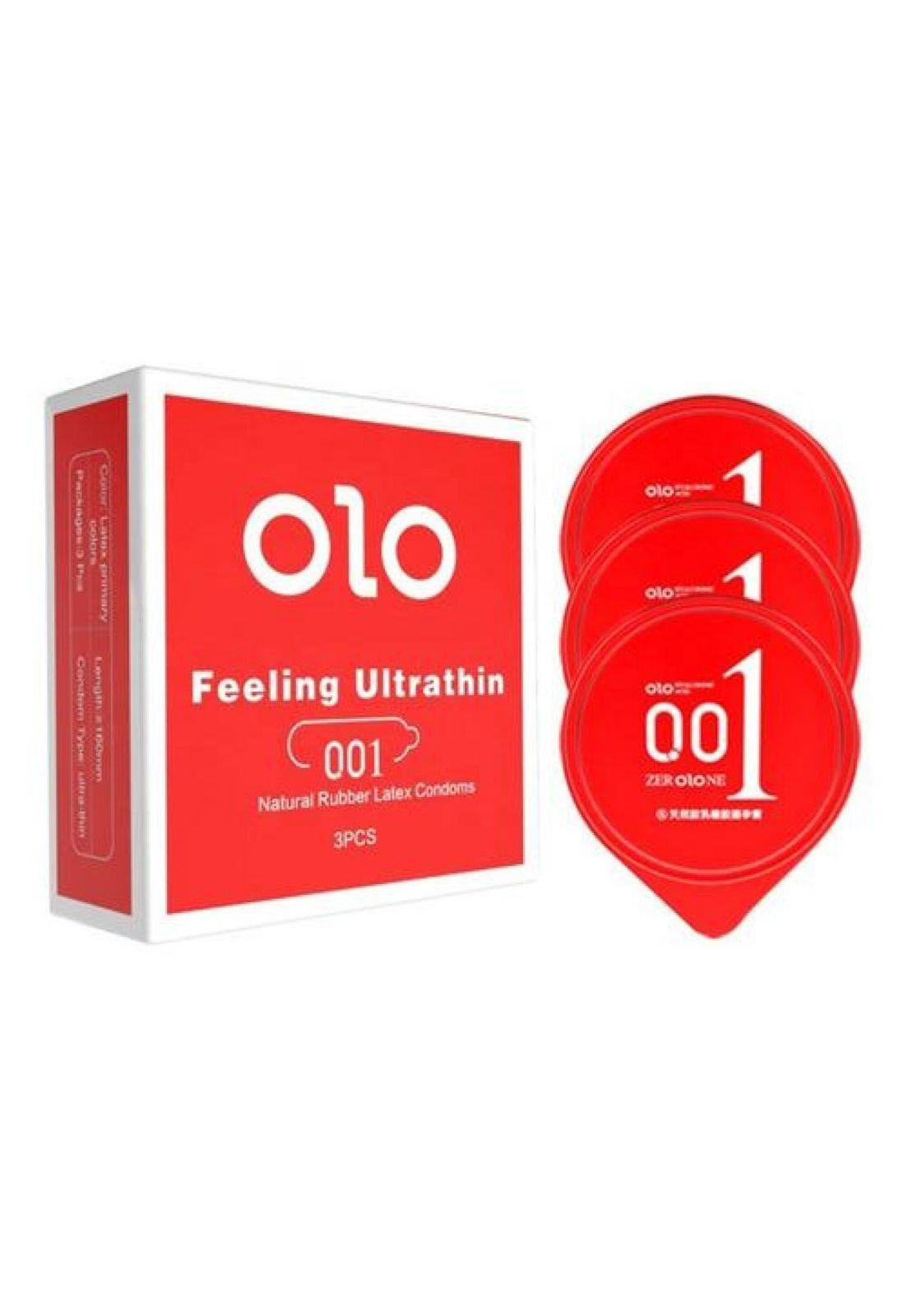 Condones Preservativos Ultrafinos Termosensibilidad Olo 3 U-2