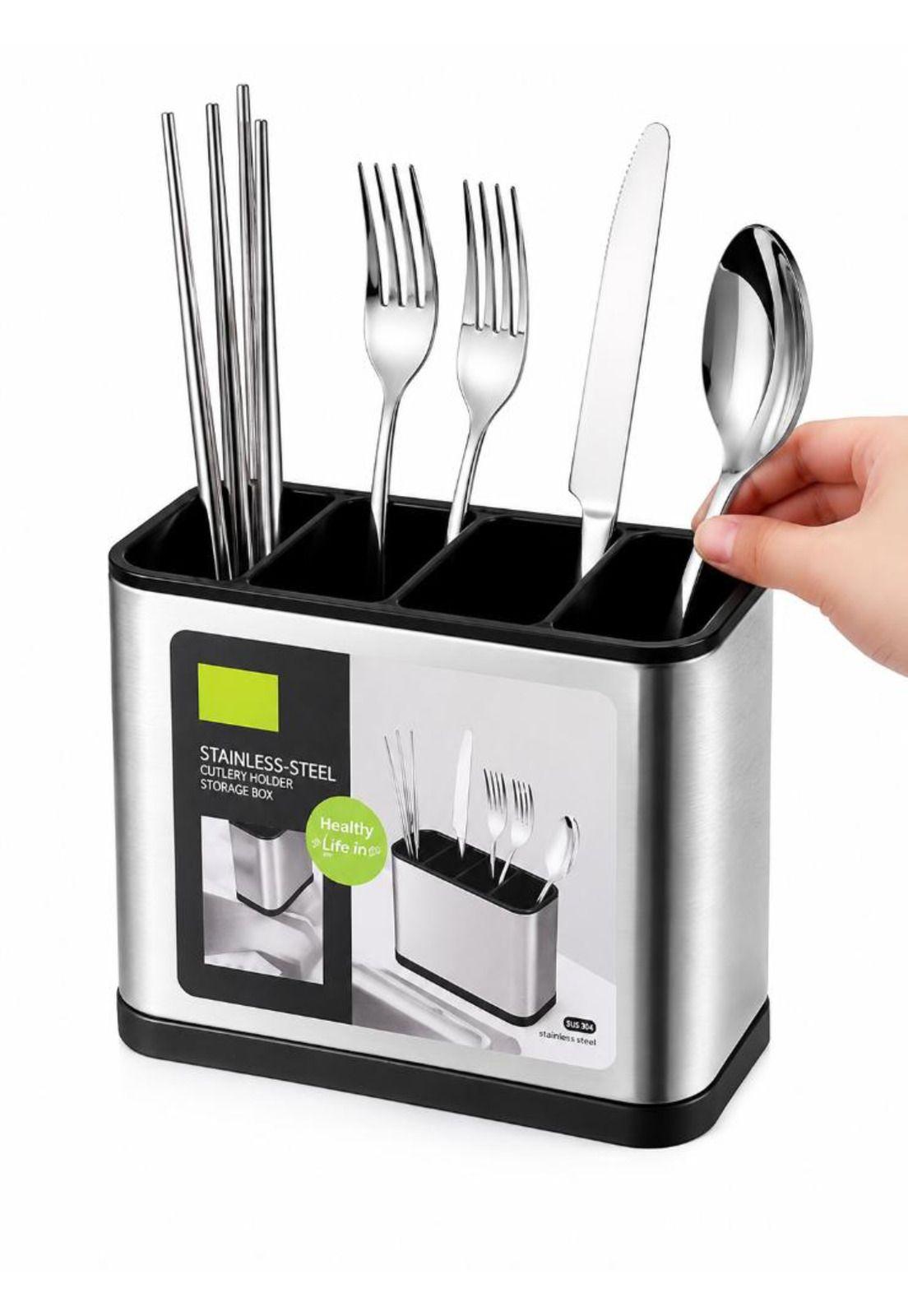 Escurridor Multifuncional para Cubiertos de Cocina-2