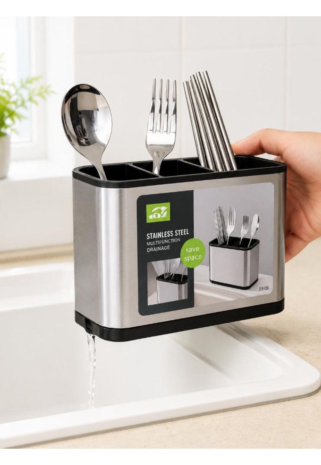 Escurridor Multifuncional para Cubiertos de Cocina-5