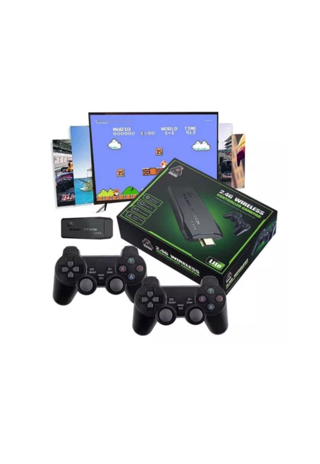 Accesorios Juegos Retro Inalámbrico 4k Hdmi 10000+ 64gb-0