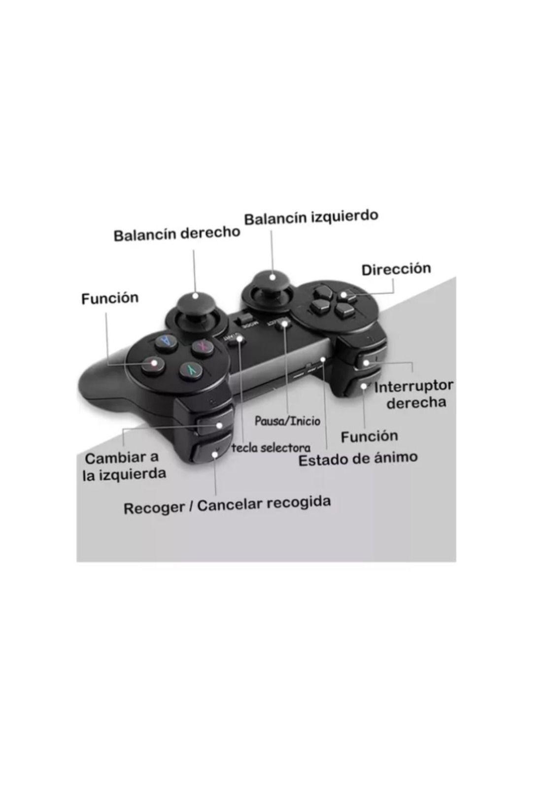 Accesorios Juegos Retro Inalámbrico 4k Hdmi 10000+ 64gb-3