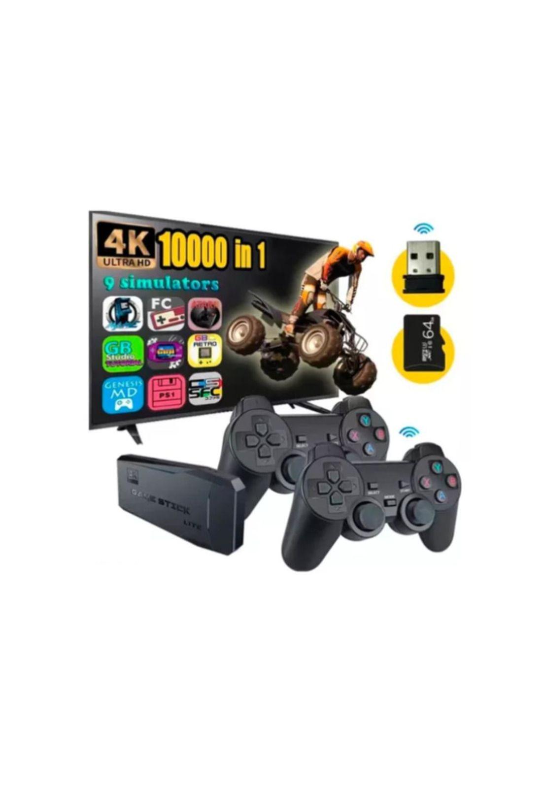 Accesorios Juegos Retro Inalámbrico 4k Hdmi 10000+ 64gb-7