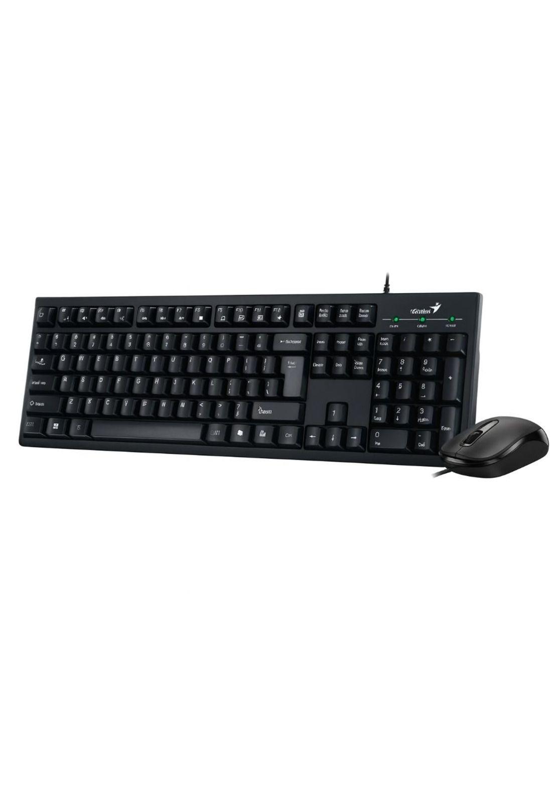 Set Teclado y Mouse Genius Alámbrico PC y Laptop Usb-4