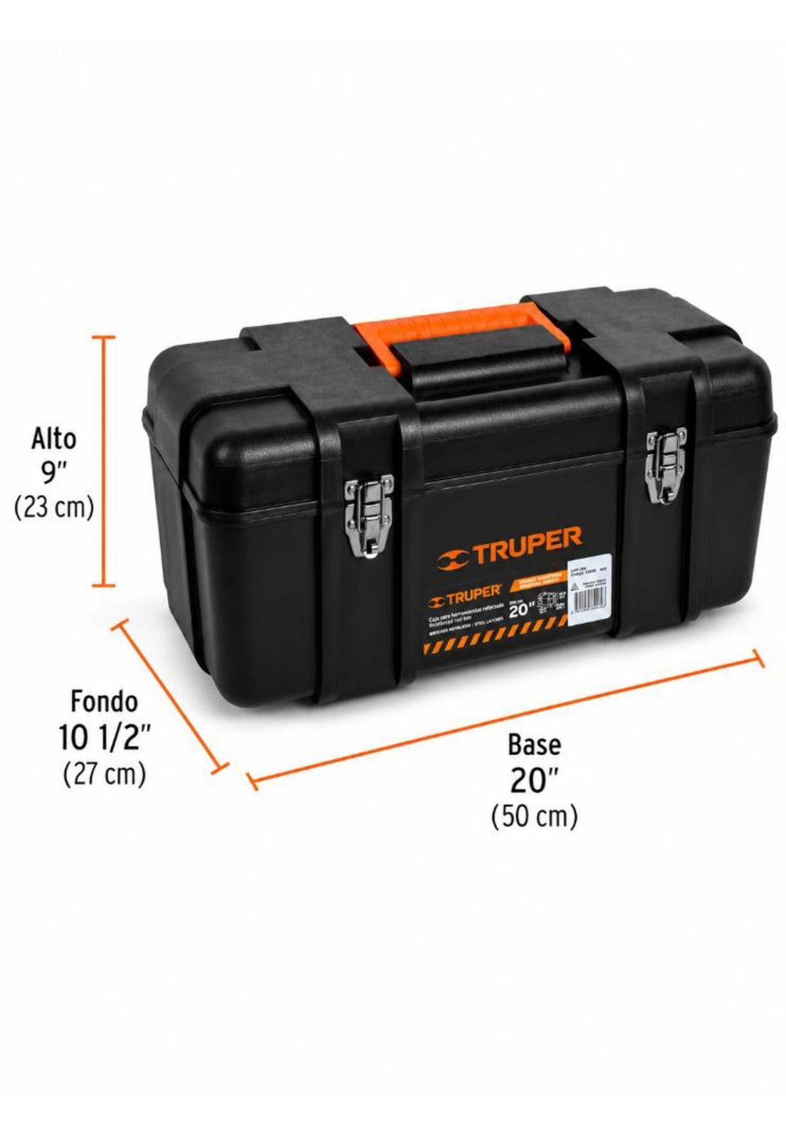 Caja De Herramientas Industrial 20 Truper Chp-20x-2