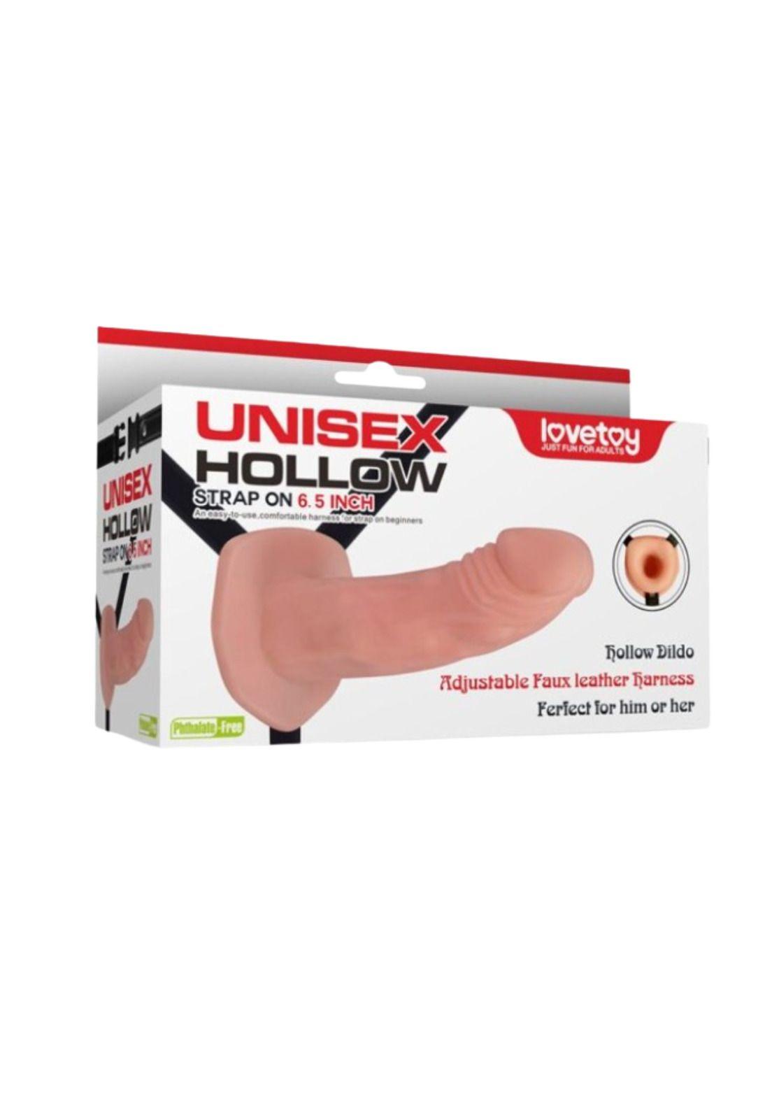 Arnés Hollow Funda Hueco Aumento de Pene Lovetoy-0