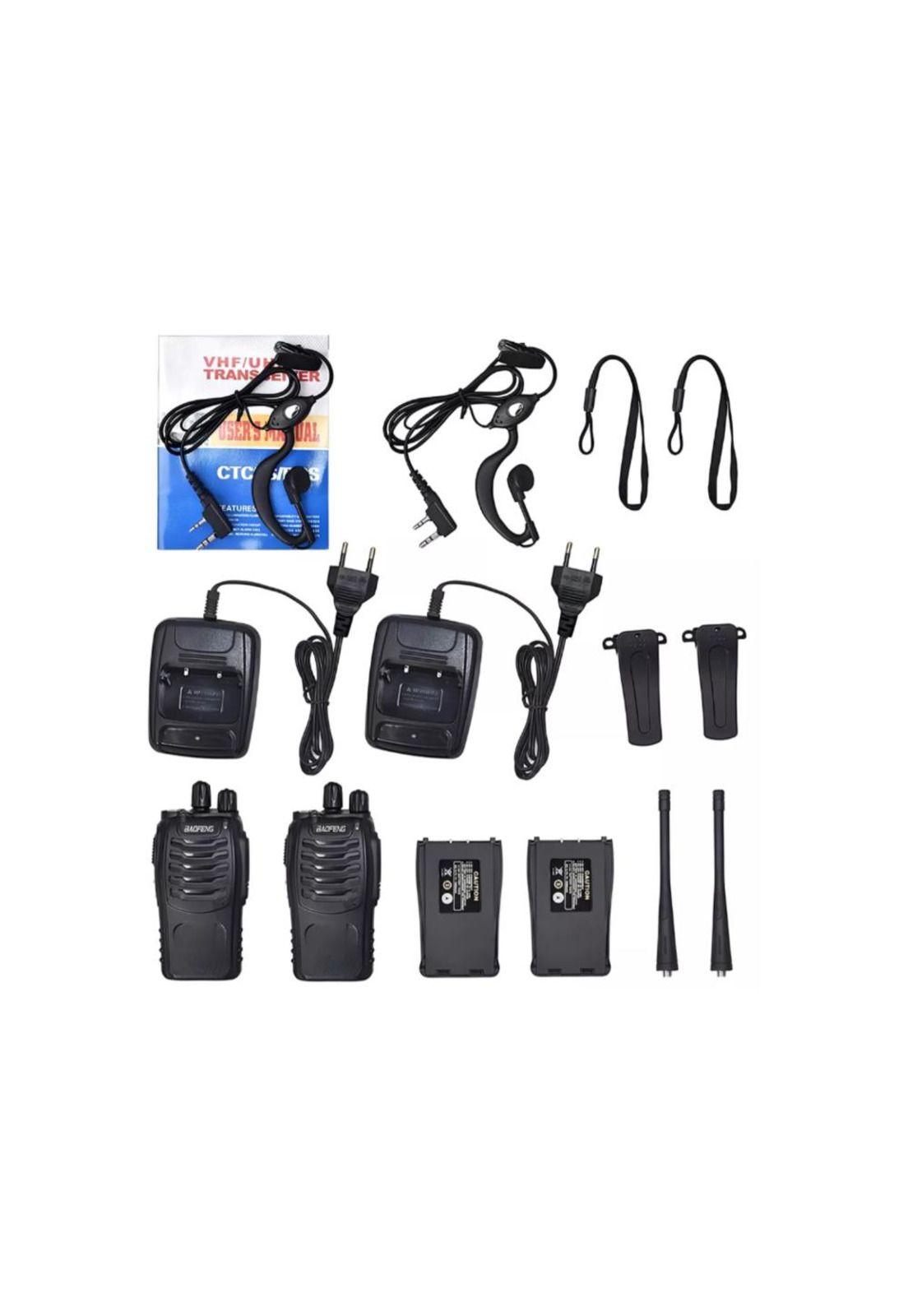 Pack 2 Radios Transmisor Walkie Talkie Frecuencia 400-470Mhz-8