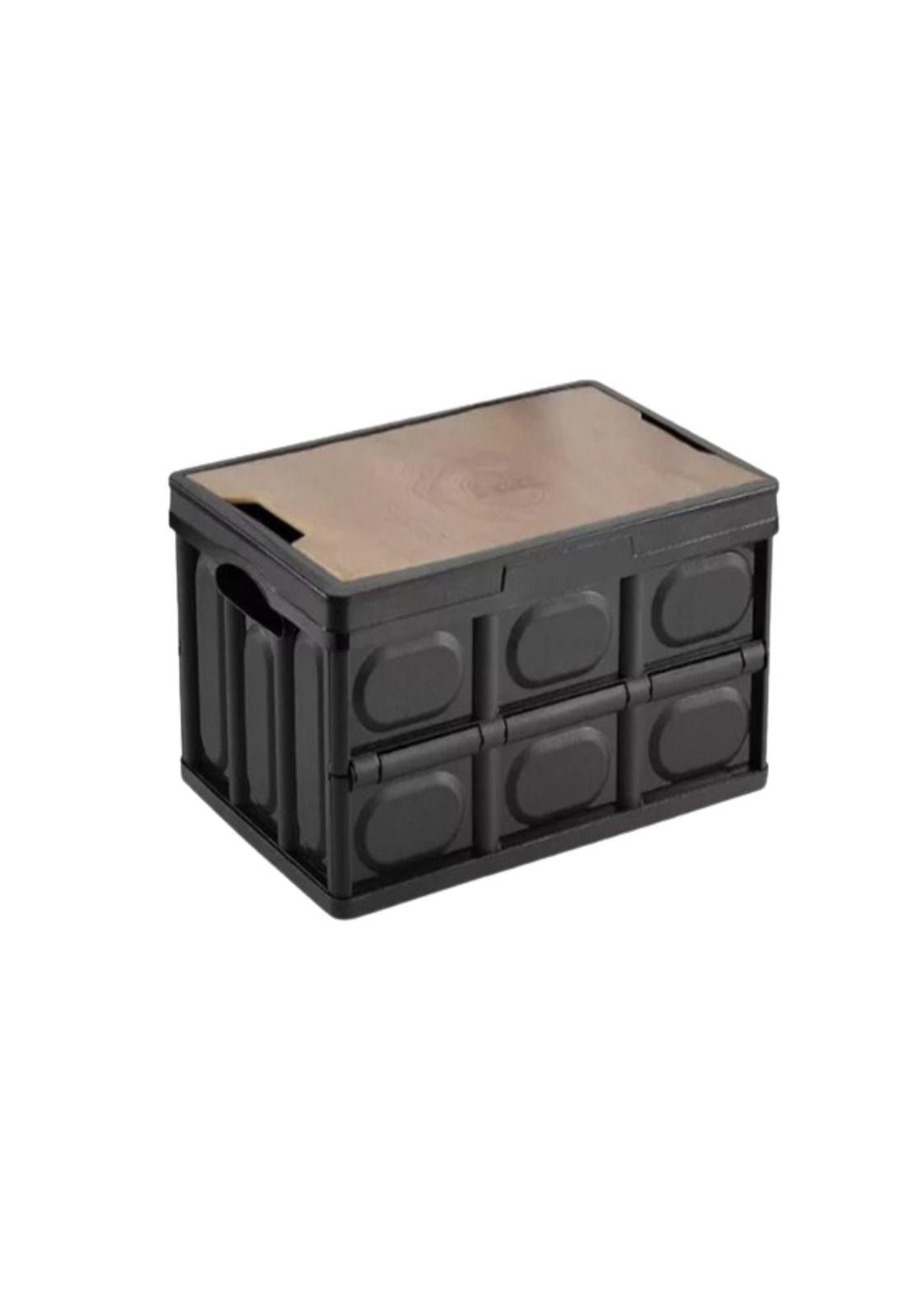 CAJA DE ALMACENAMIENTO CON TABLA DE PICAR CAMPING-0