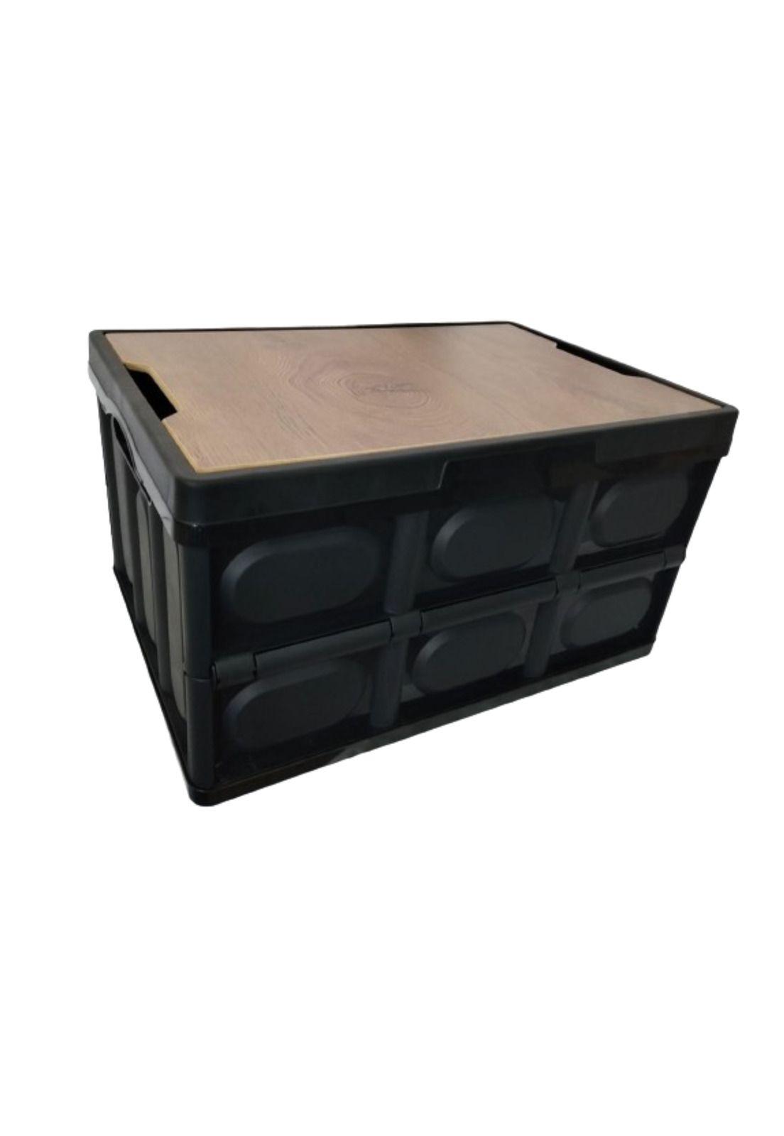 CAJA DE ALMACENAMIENTO CON TABLA DE PICAR CAMPING-1