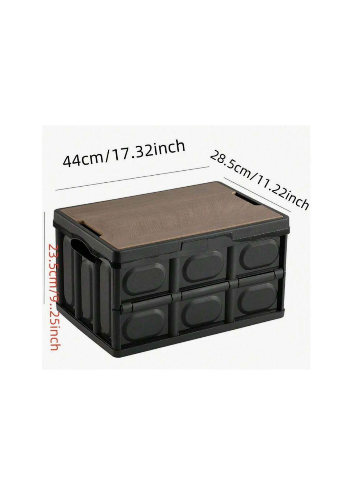 CAJA DE ALMACENAMIENTO CON TABLA DE PICAR CAMPING-2
