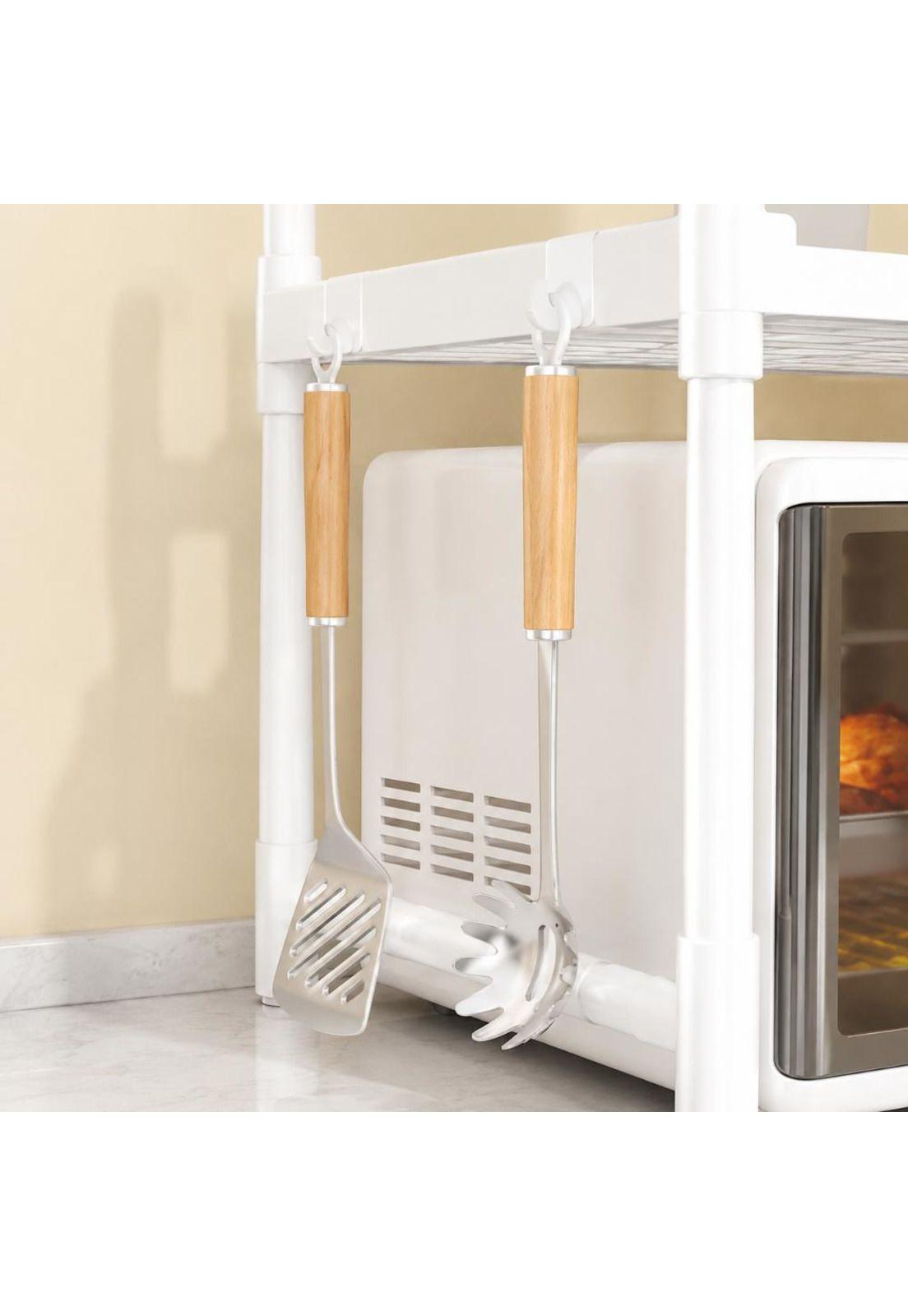 Rack Plástico Organizador Resistente Multiusos 3 Niveles-4
