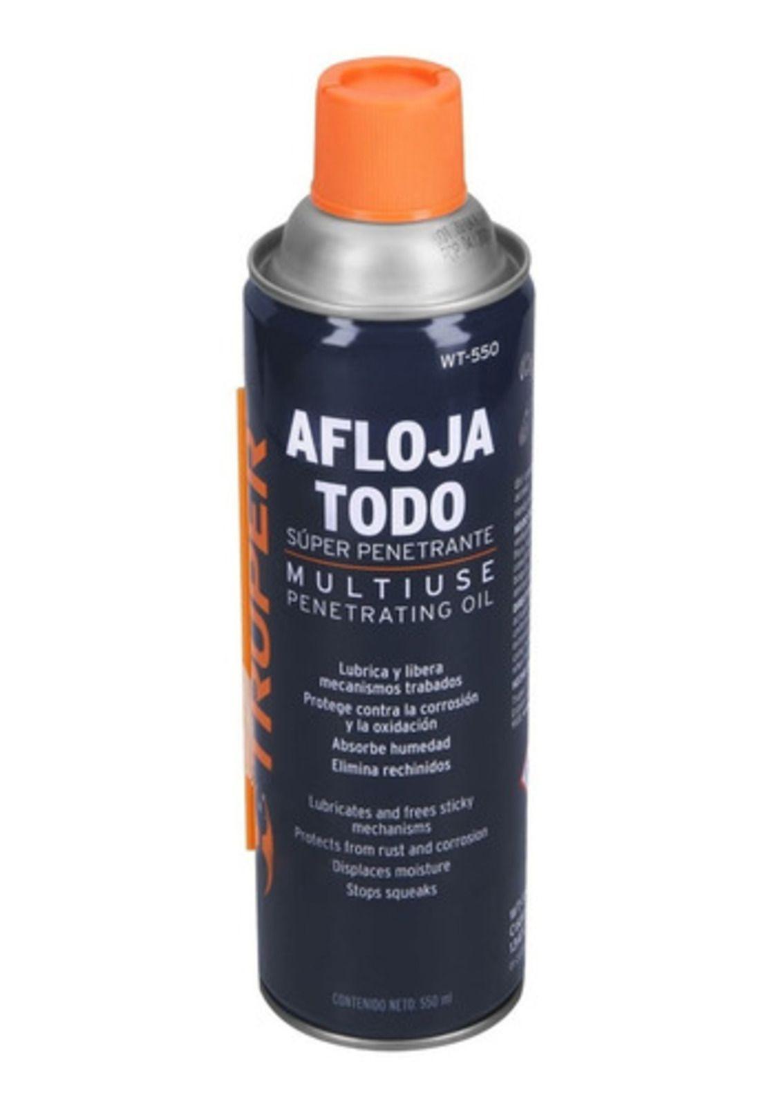 Lubricante/anticorrosivo/aflojatodo Truper Wt-550 550 Ml-0
