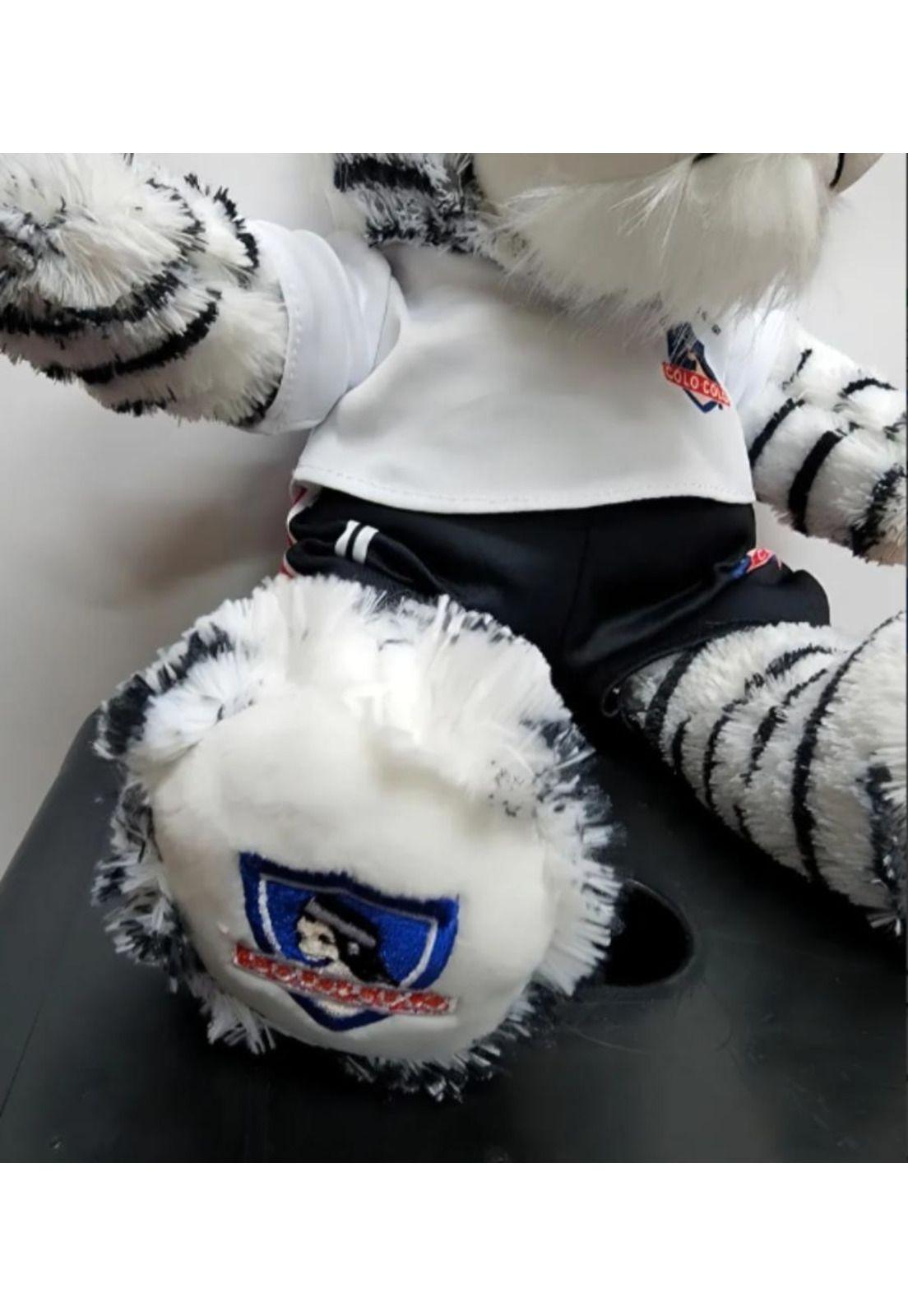 Peluche Tigre Colo Colo Oficial 26cm Deportes Titanio-3
