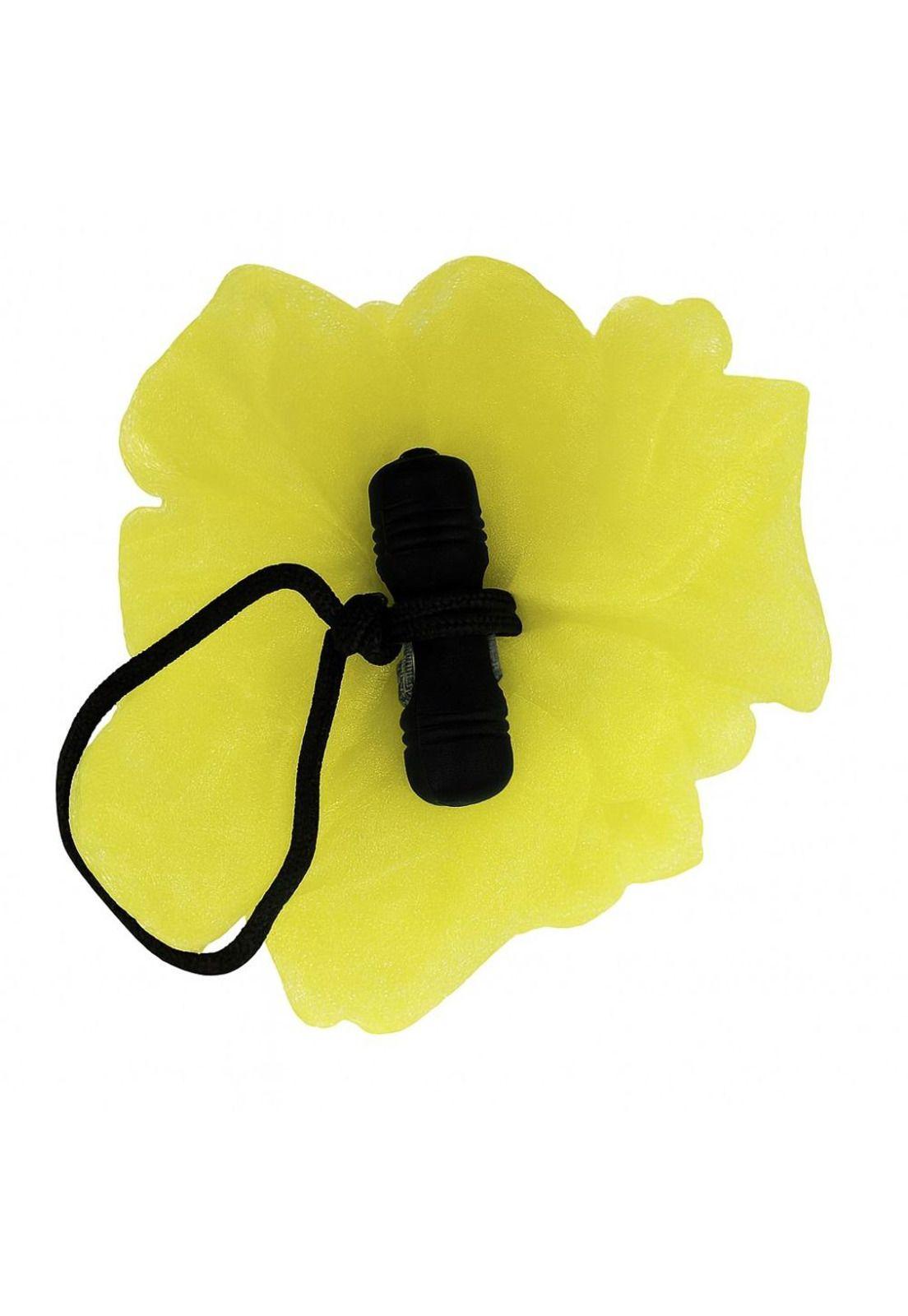 Esponja de baño vibratoria amarilla-0