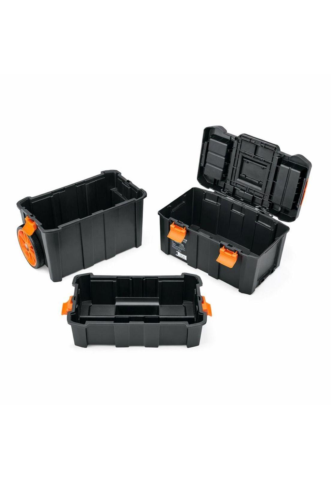 Caja De Herramientas Truper 53LITROS 3 En 1 DESMONTABLE con ruedas alta Resistencia-4