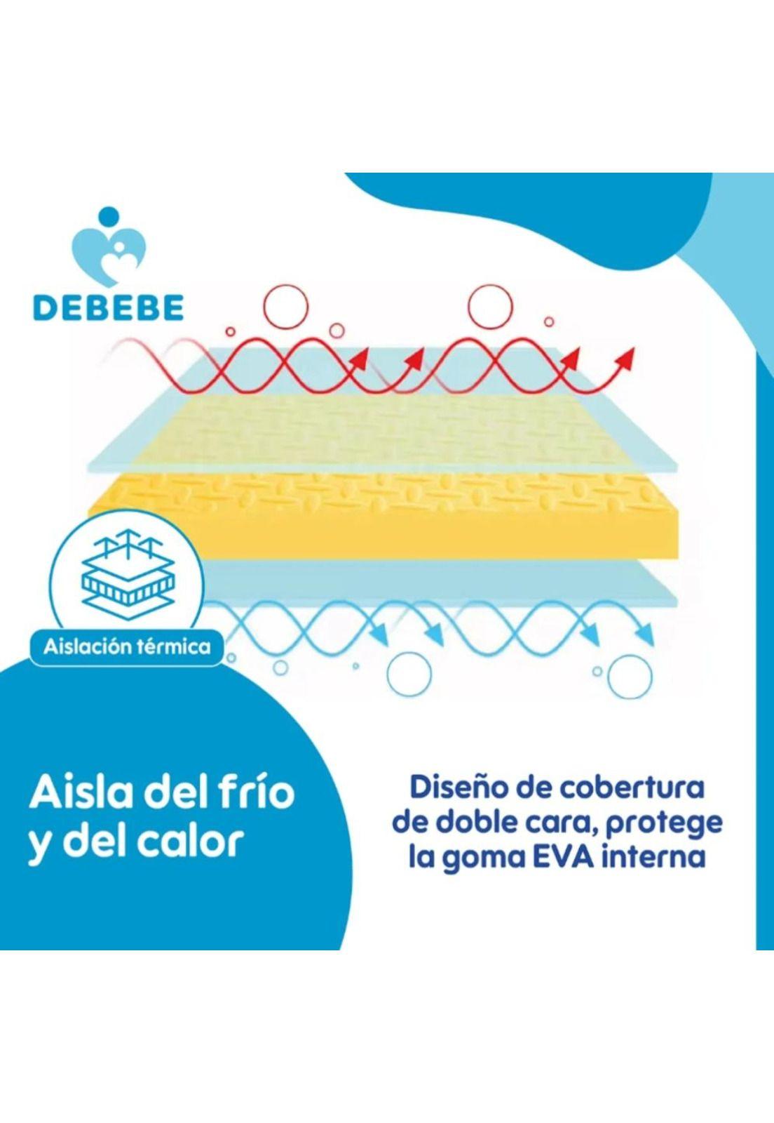 Alfombra de Juegos Infantil Eva 8 Pzas 10mm 60x60 Antigolpes-5