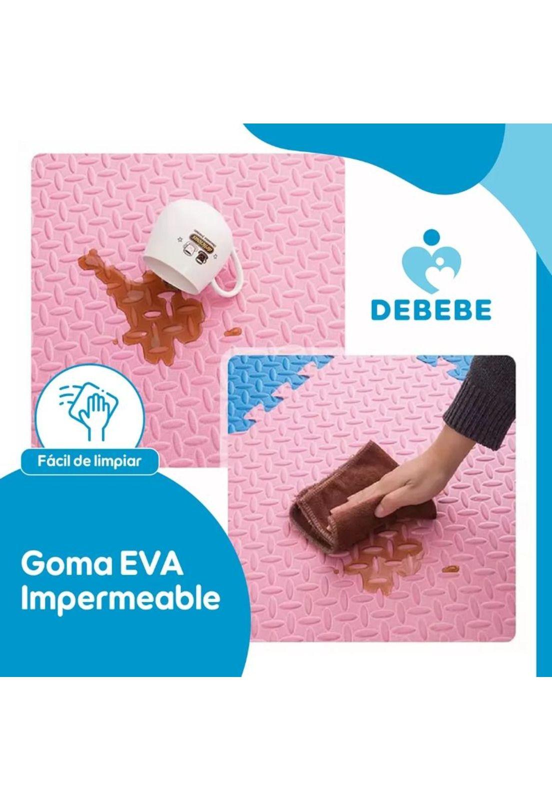 Alfombra de Juegos Infantil Eva 8 Pzas 10mm 60x60 Antigolpes-6