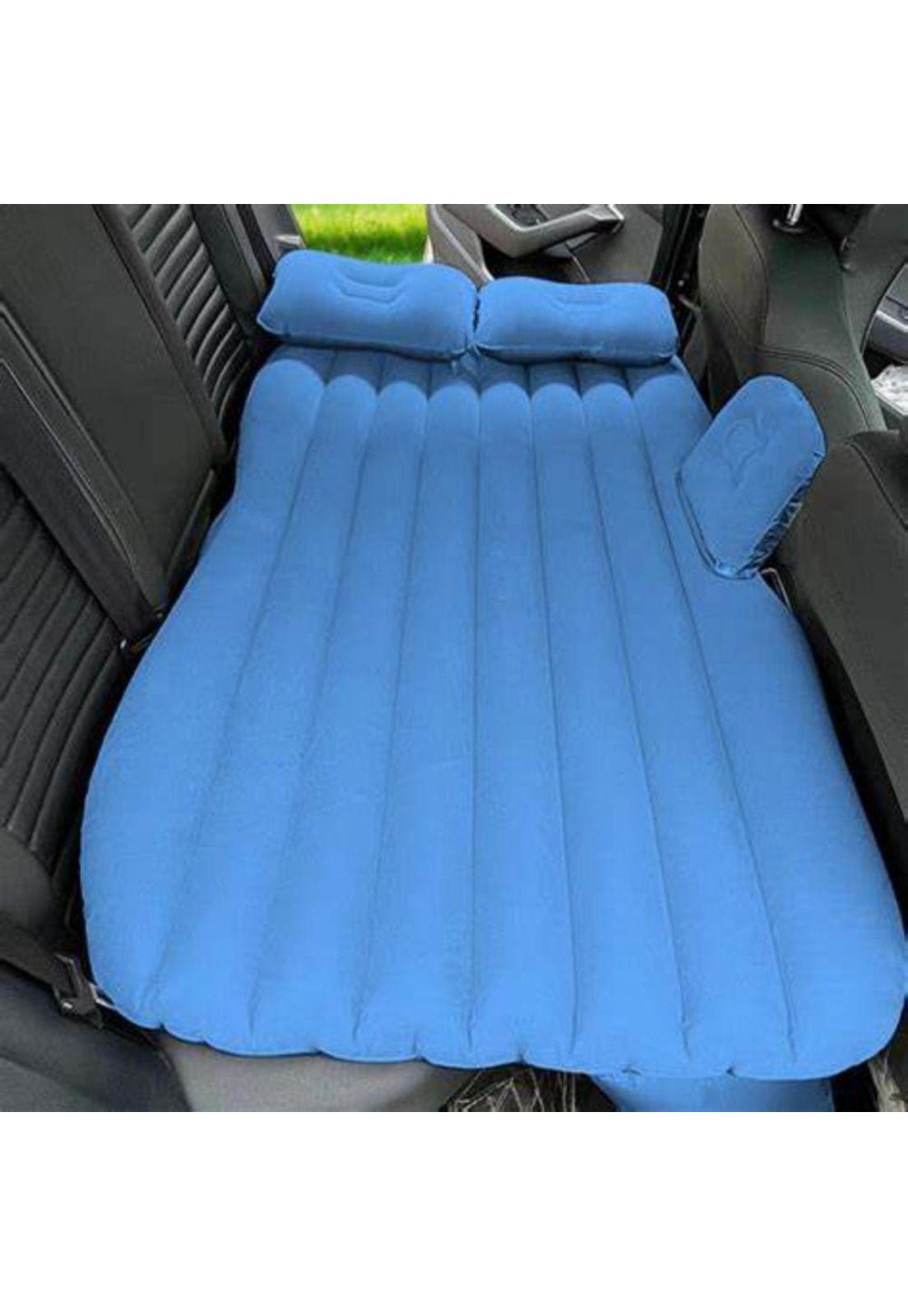 Colchón Para Auto Inflable + Compresor 12v Y 2 Almohadas-3