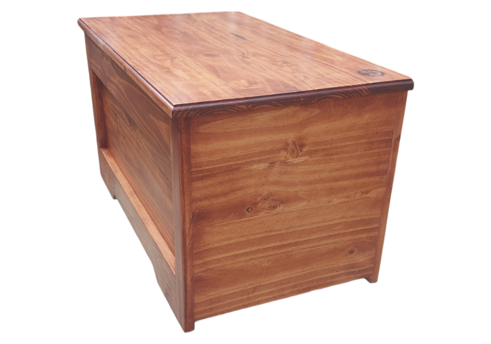 Baúl Madera Tinte Nogal Americano-1
