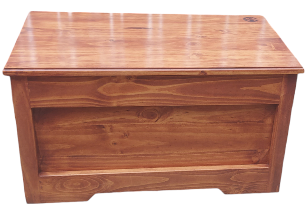 Baúl Madera Tinte Nogal Americano-2