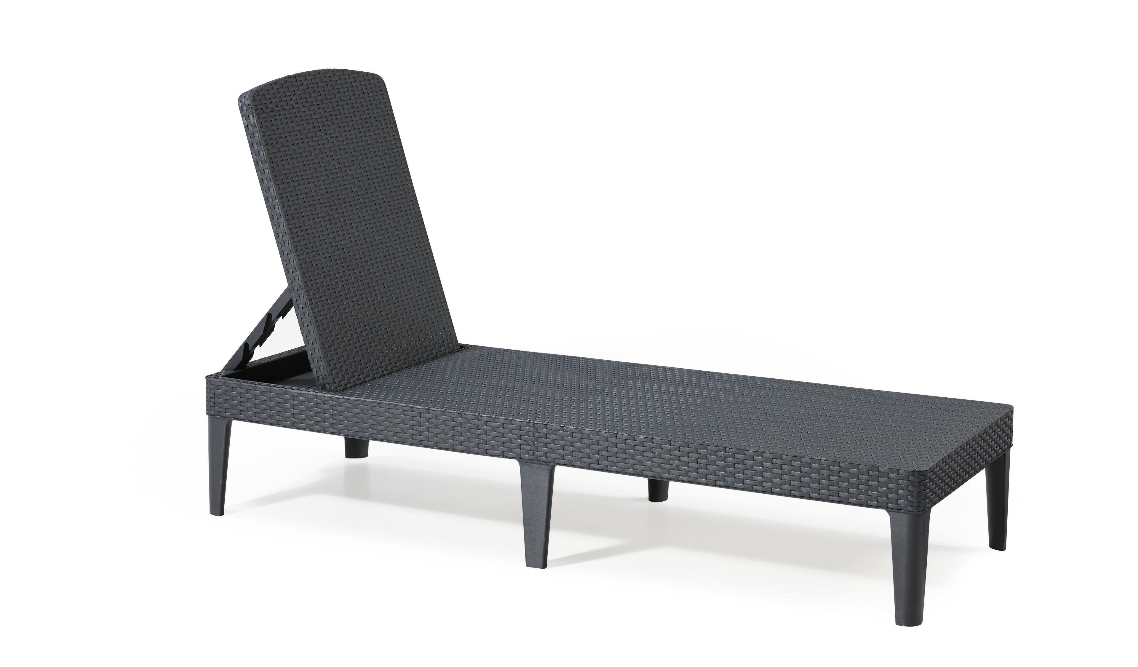Reposera reclinable Jaipur gráfito - Keter-0