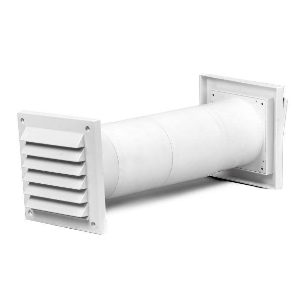 Vent. Pasiva Jonas 4 Versión cuadrada (E) con Celosía #150 Blca-2
