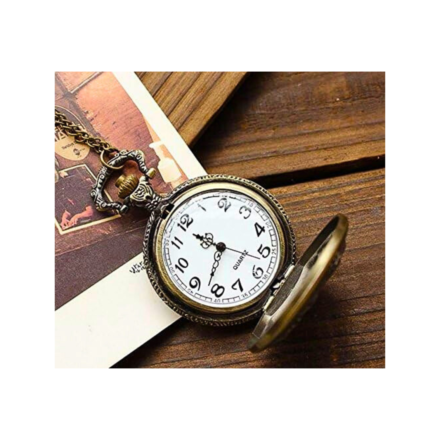 Reloj De Bolsillo Diseño De Barco Velero- Papá Esposo Regalo-5