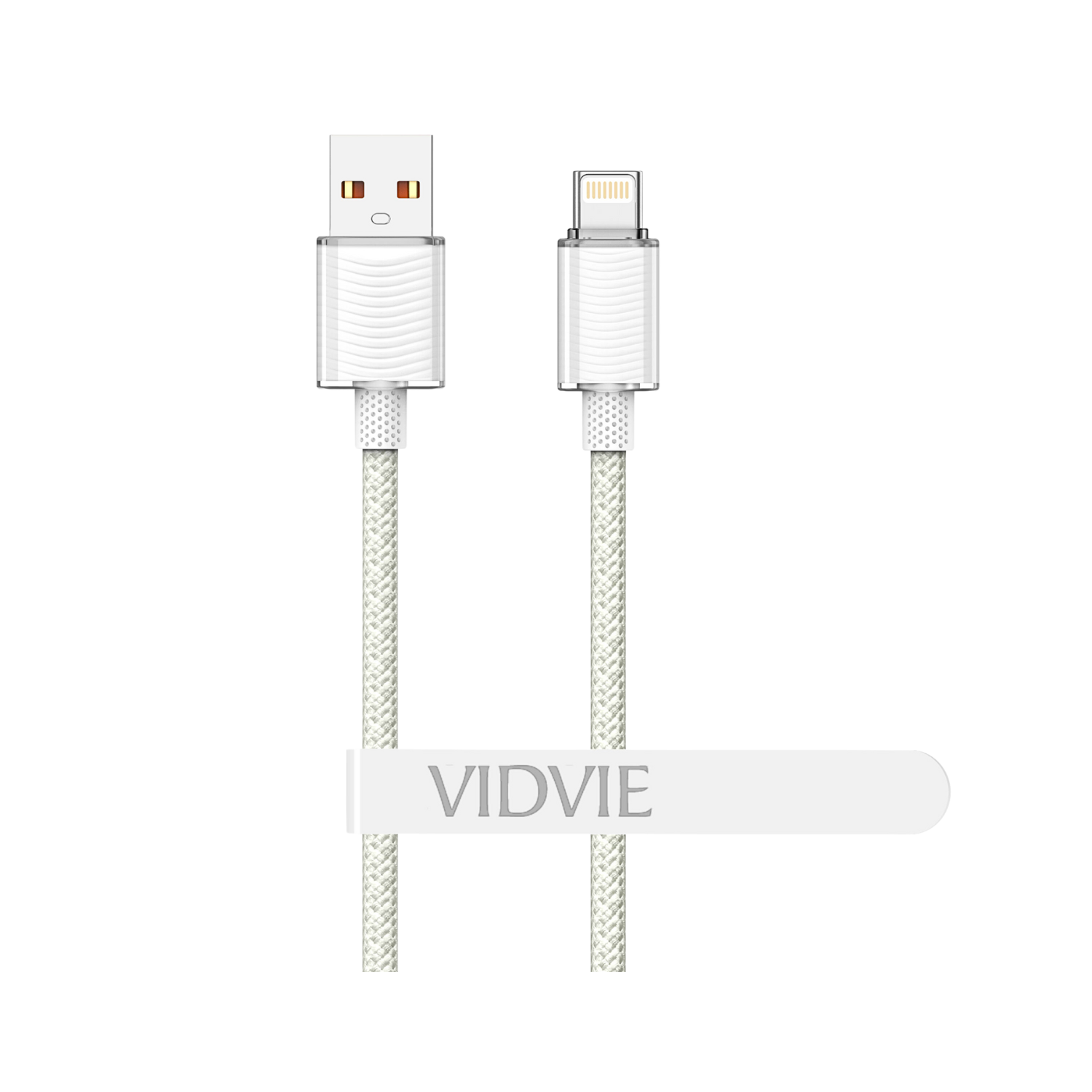Cable De Datos Para iPhone Trenzado 3A - Vidvie Cb4024 Usb-4