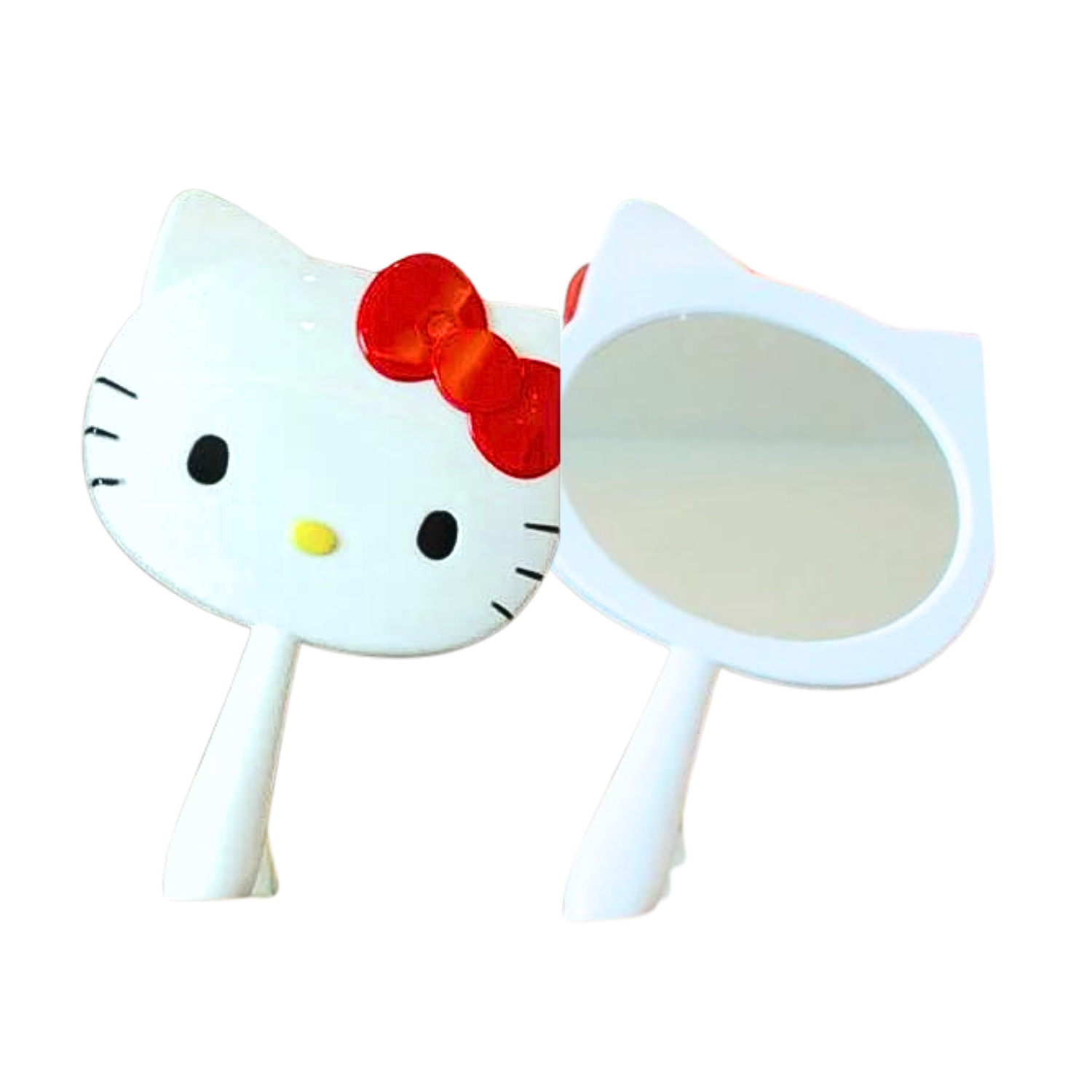 Espejo De Mano Para Maquillaje - Diseño Hello Kitty Portátil-2