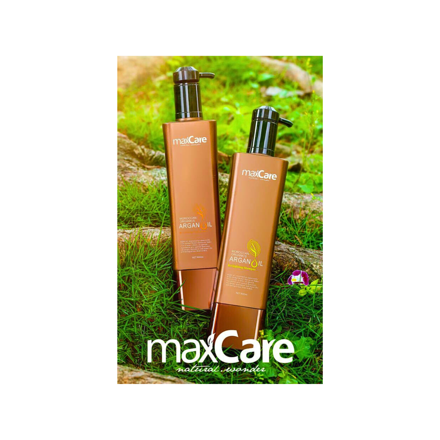 Pack Shampoo + Acondicionador Maxcare Reparación Argán-2