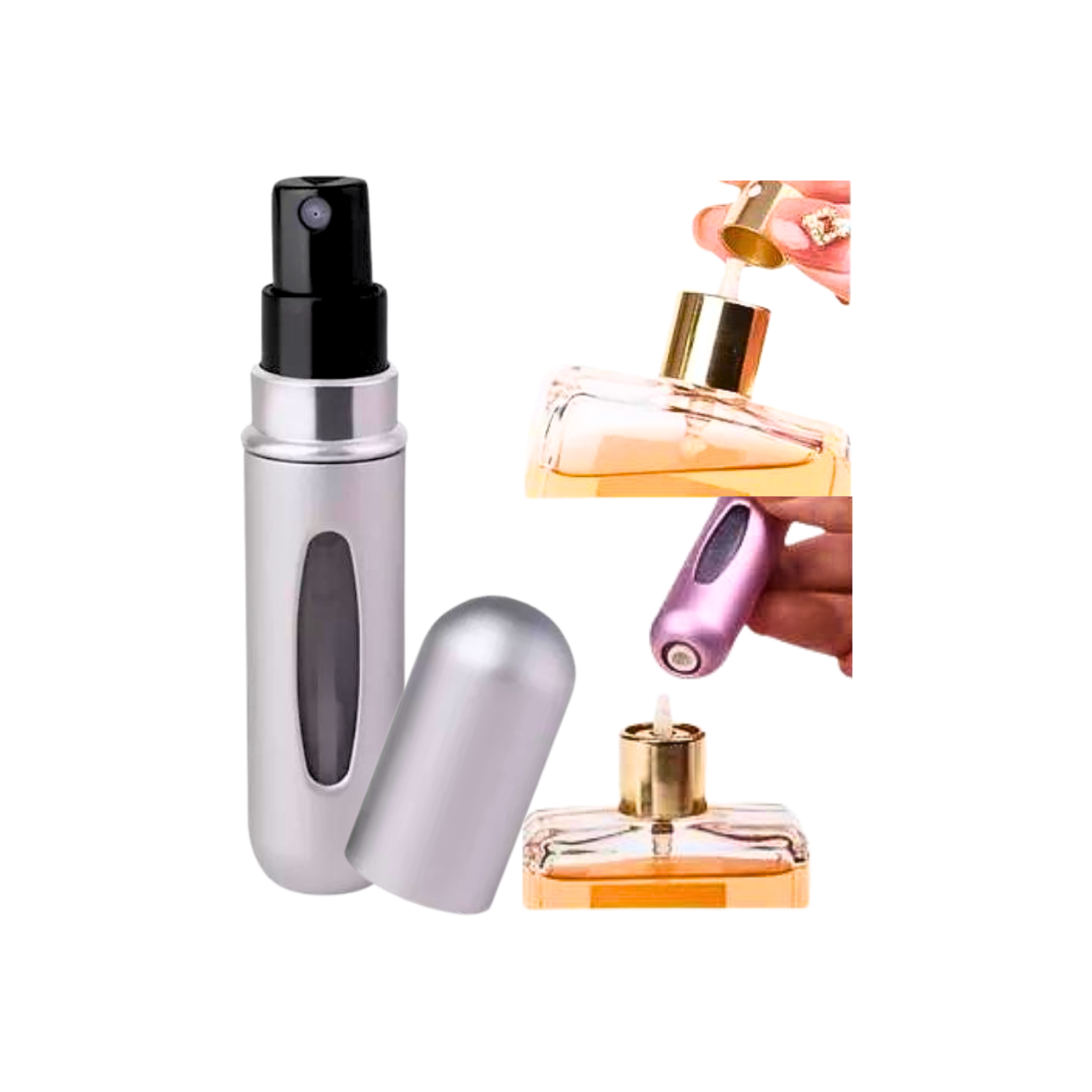 Atomizador Portátil De Perfume 5ml Recargable-2