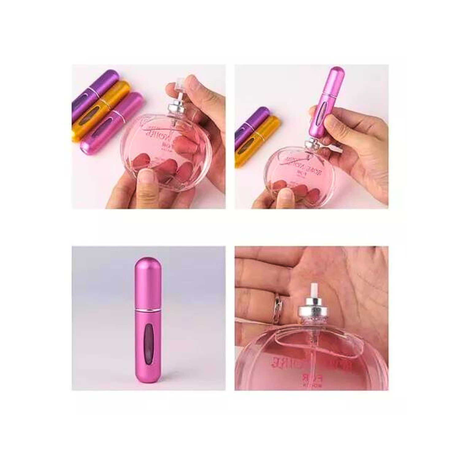 Atomizador Portátil De Perfume 5ml Recargable-6