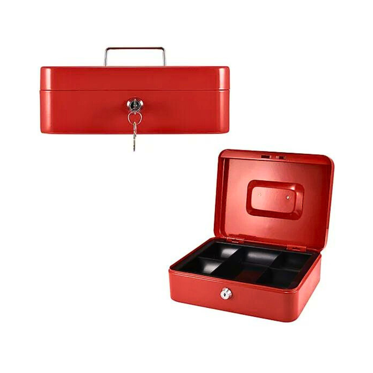 Caja Chica De Dinero Seguridad Protección de Acero-4
