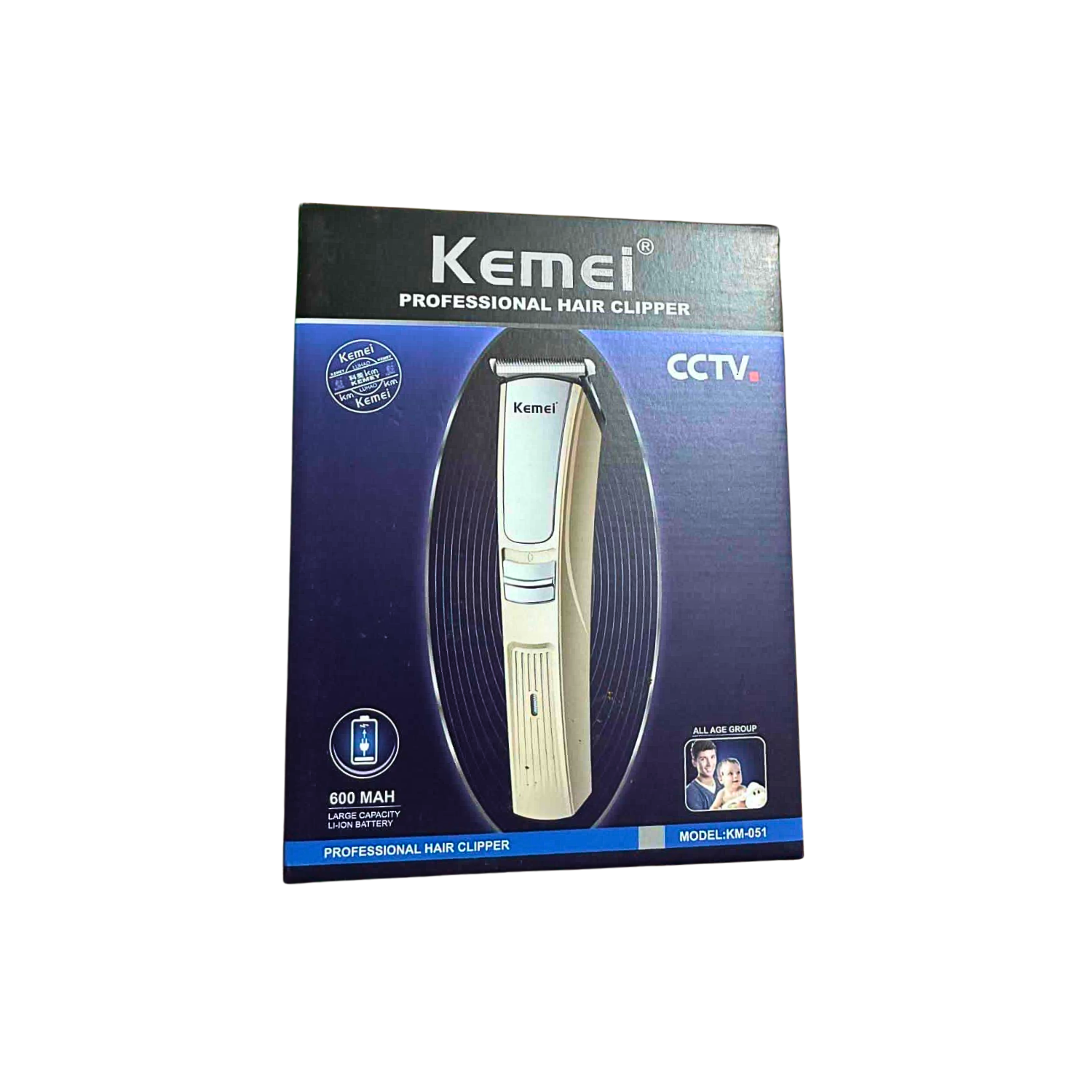 Máquina Para Cortar Pelo Profesional - Kemei Km-051-4