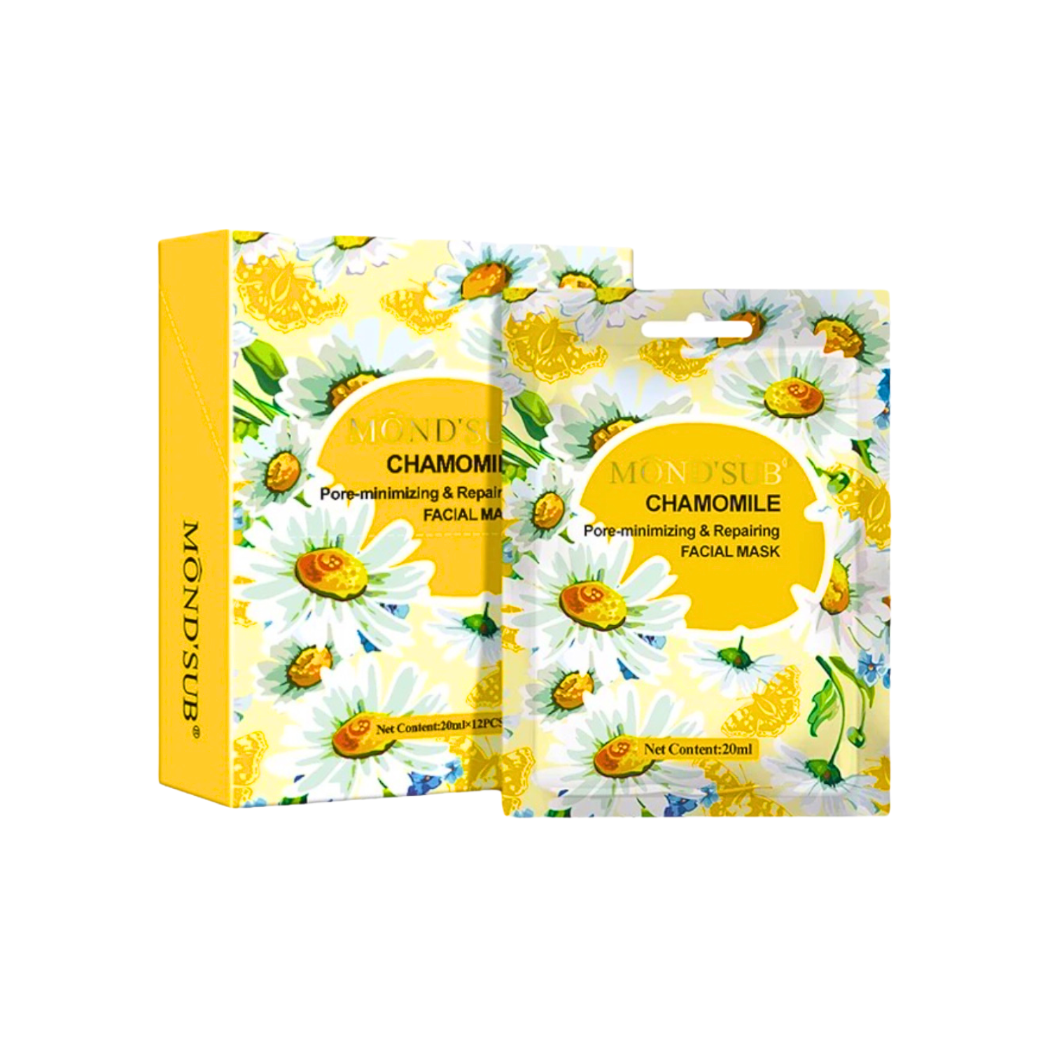 Pack X12 Mascarilla Facial Hidratante - Mond'sub Surtidas-5